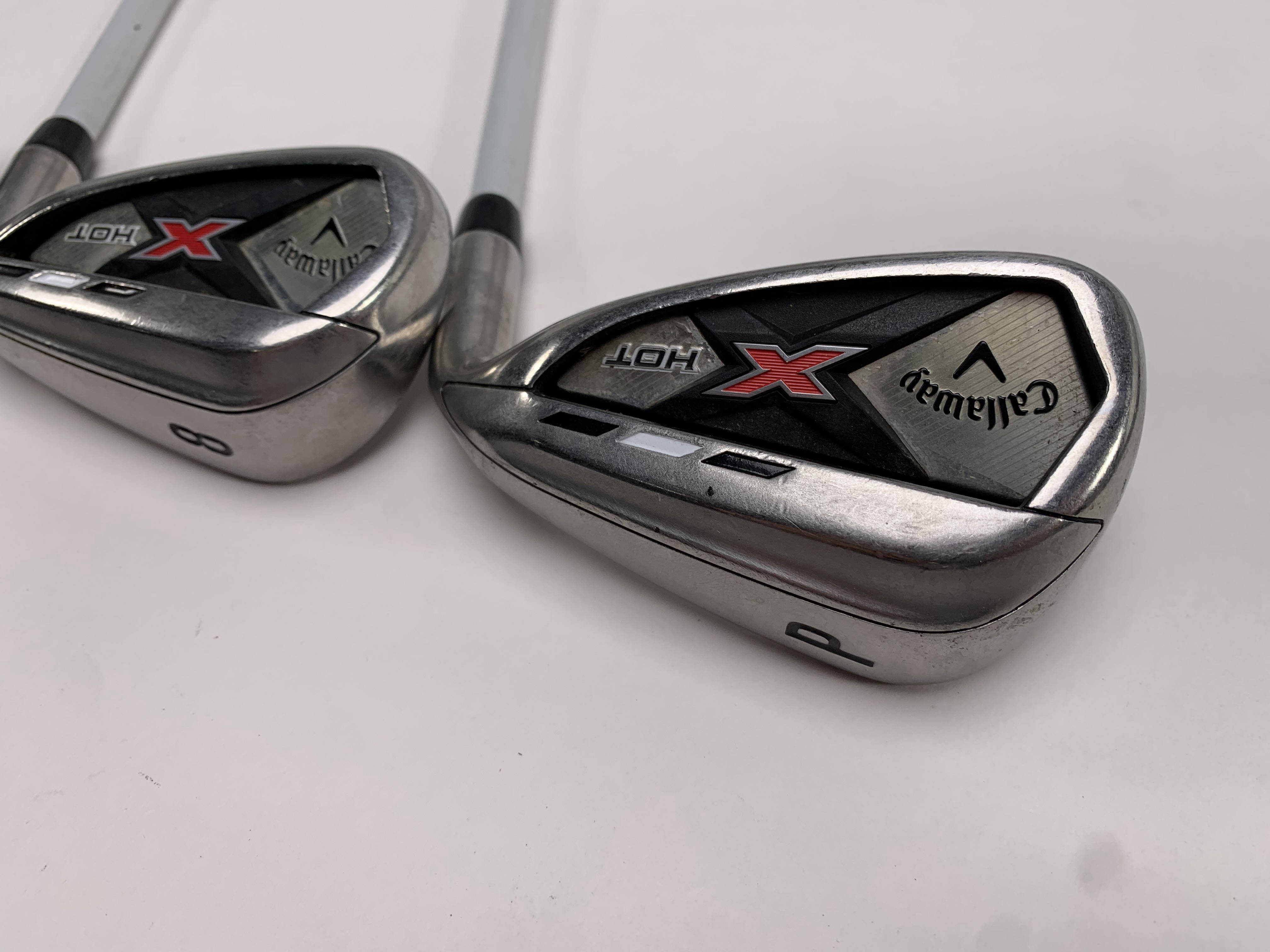 Callaway X Hot 19 Iron Set 8-PW 75g Regular Graphite Mens RH
