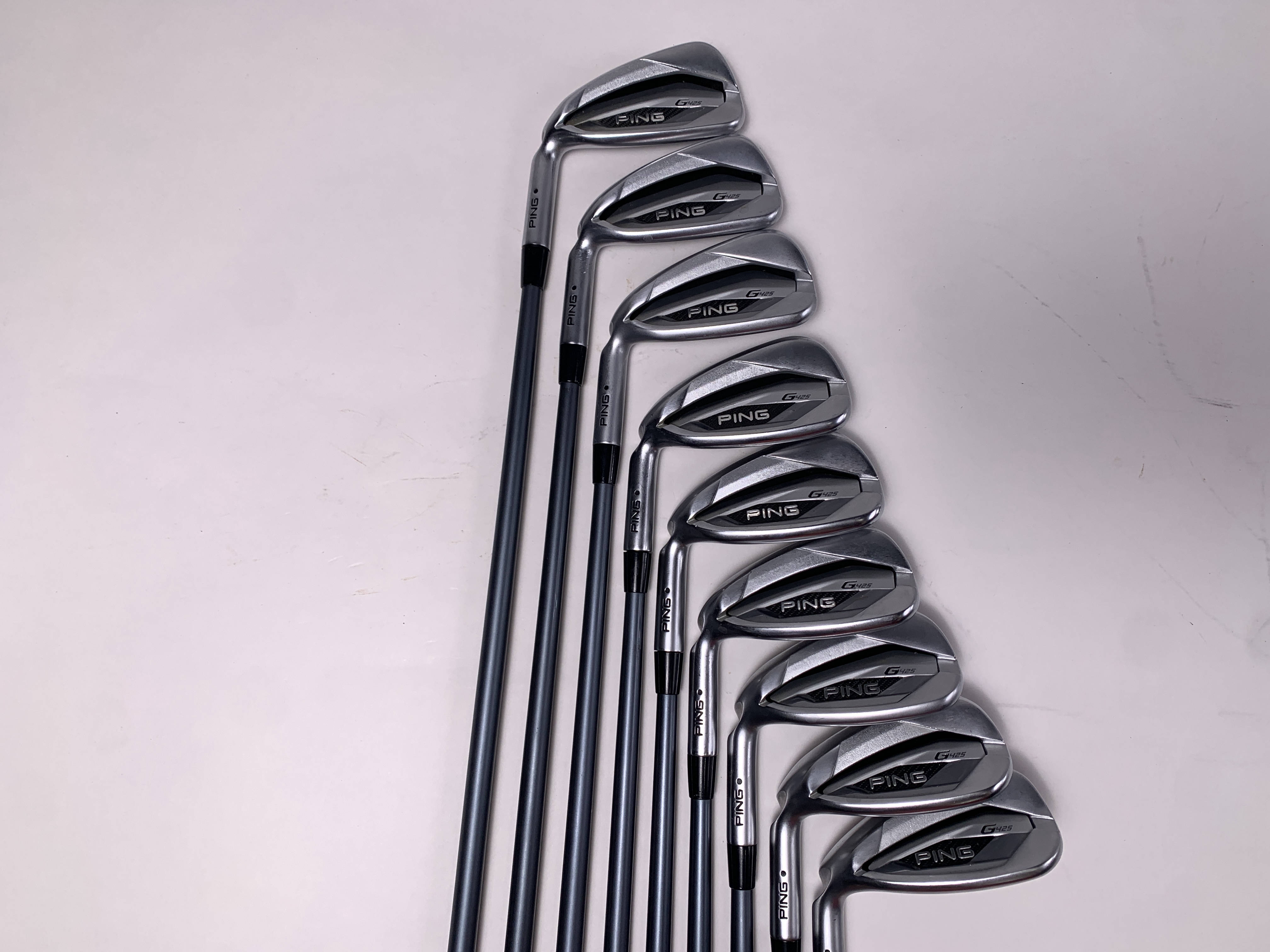 Ping G425 Iron Set 5-PW+GW+SW+LW Black Dot Alta CB AWT Stiff