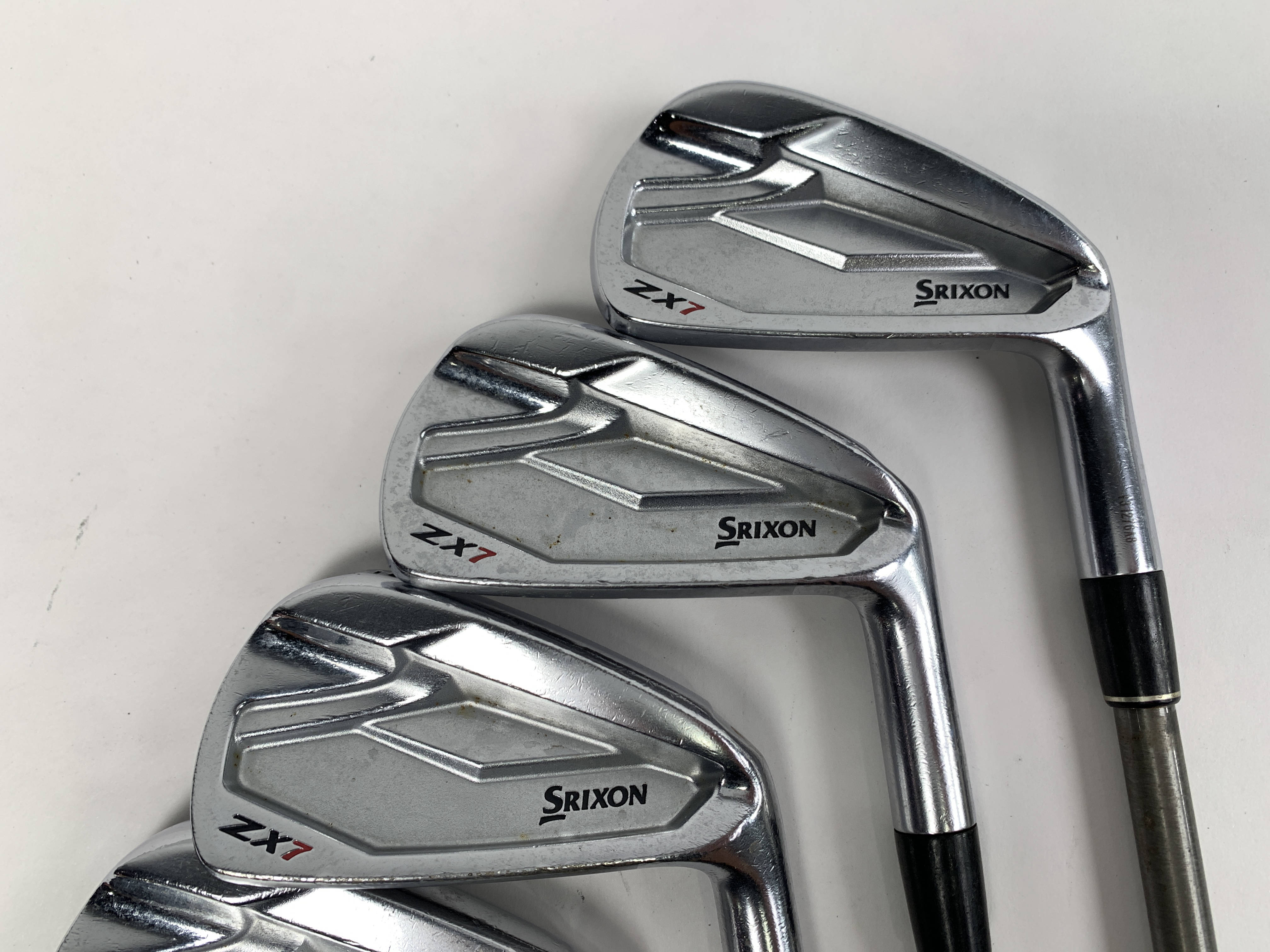 Srixon ZX7 Iron Set 4-PW AeroTech SteelFiber i110cw Stiff Graphite