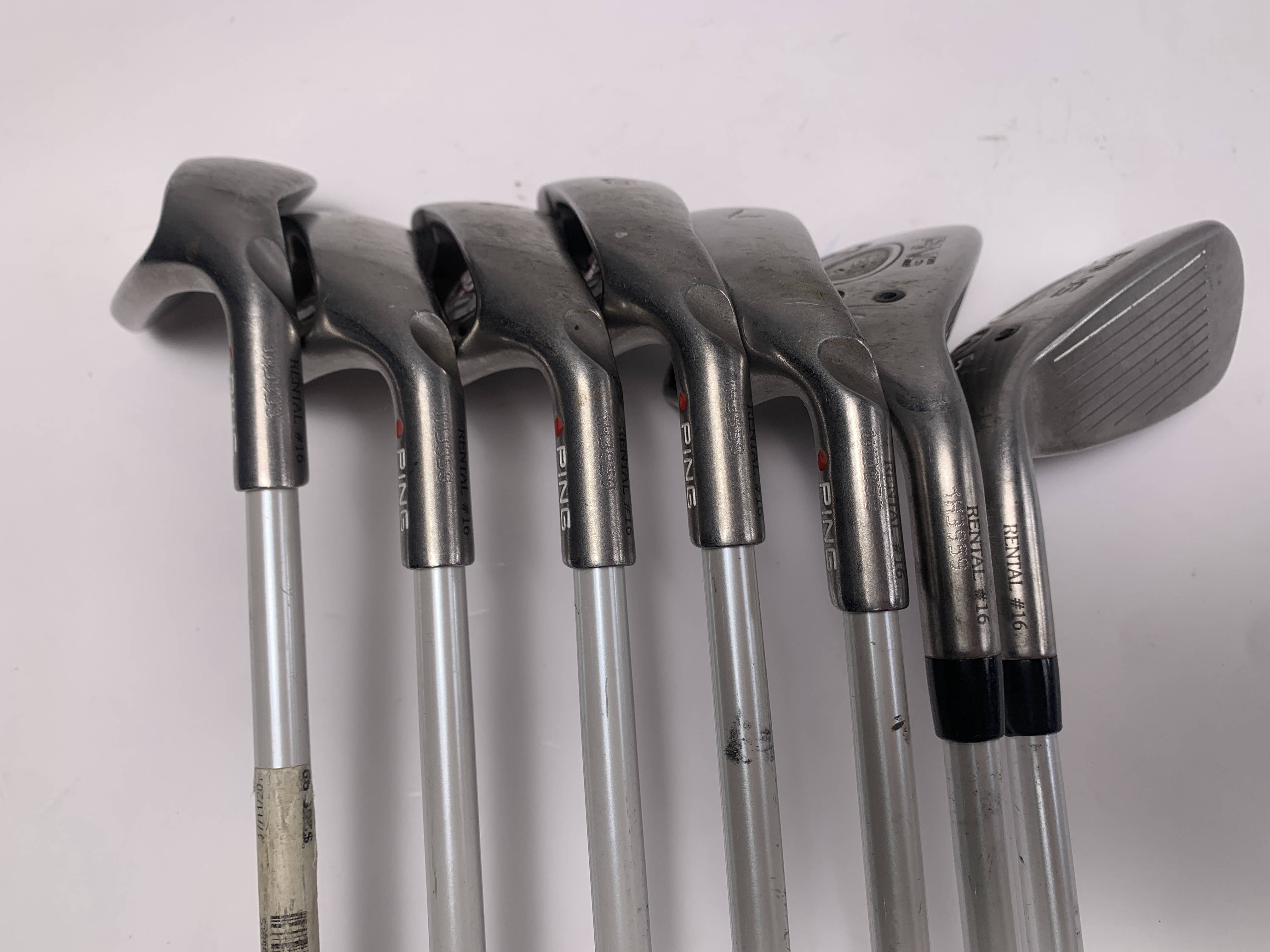 希少 レフティ 女子用・レディース W ウエッジ 50° PING Faith Ping Faith Iron Set 5-PW+SW Red Dot 1* Flat ULT200 Ladies