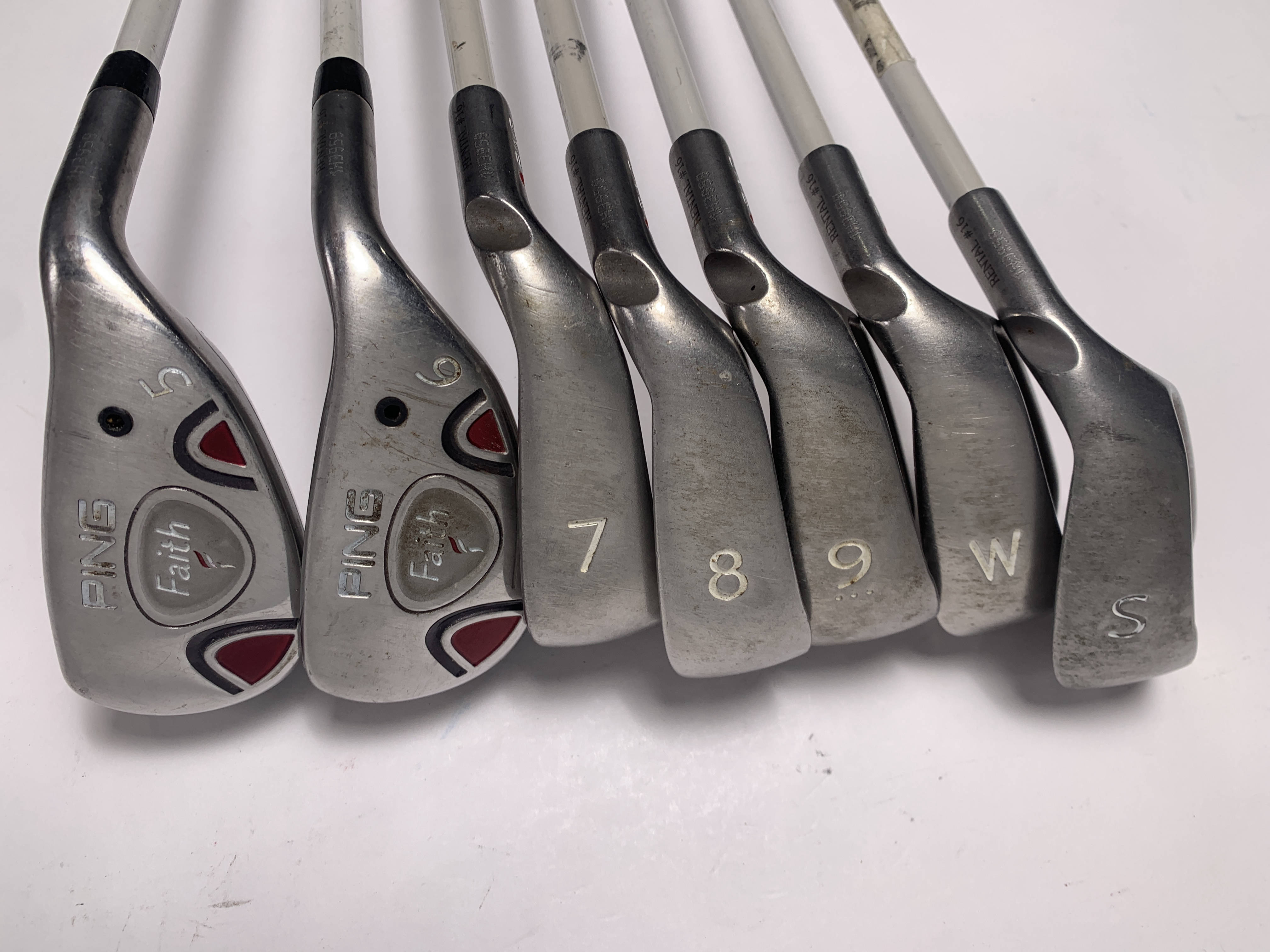 Ping Faith Iron Set 5-PW+SW Red Dot 1* Flat ULT200 Ladies