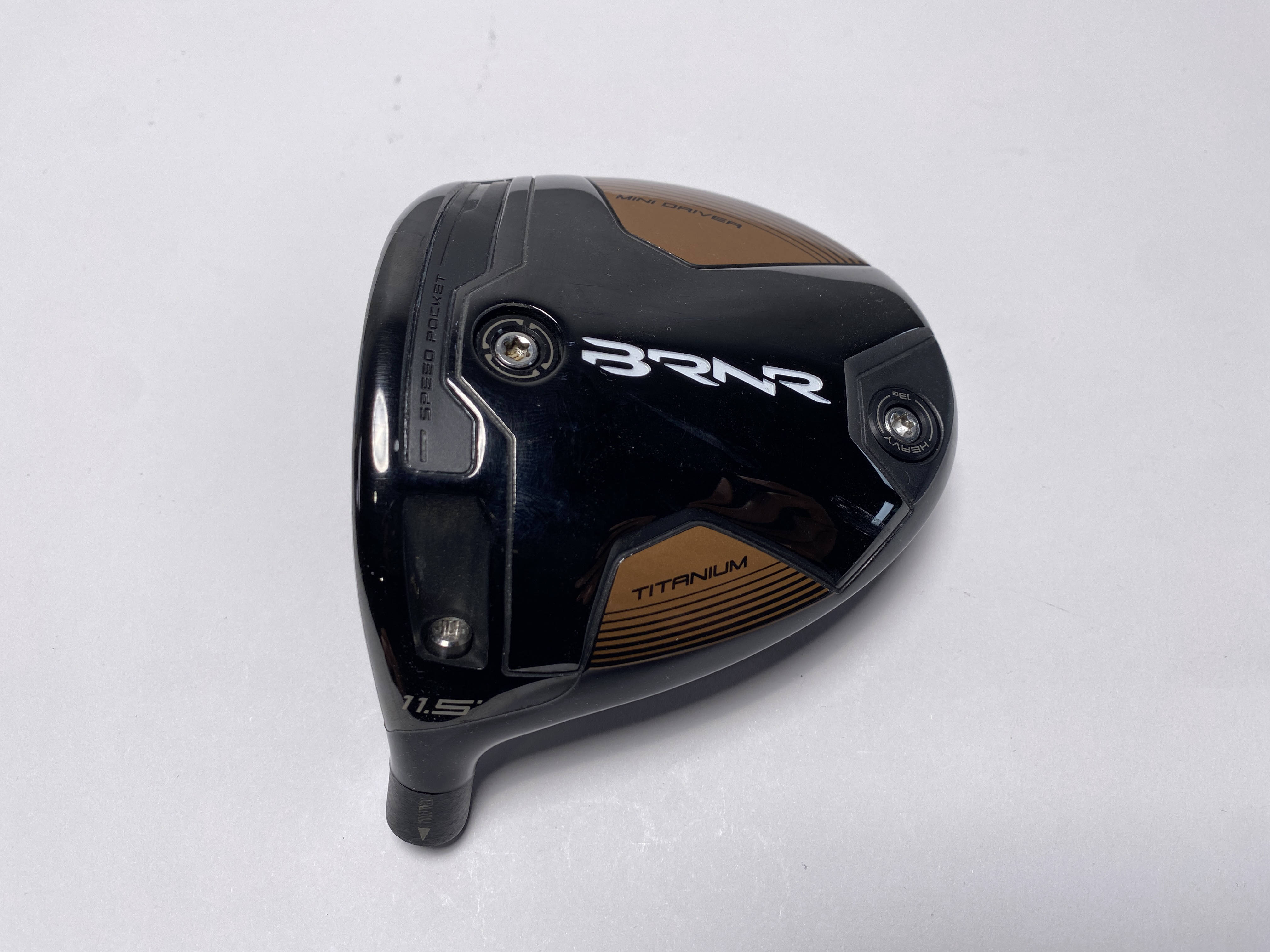 TaylorMade BRNR Mini Driver 11.5* HEAD ONLY Mens LH | eBay