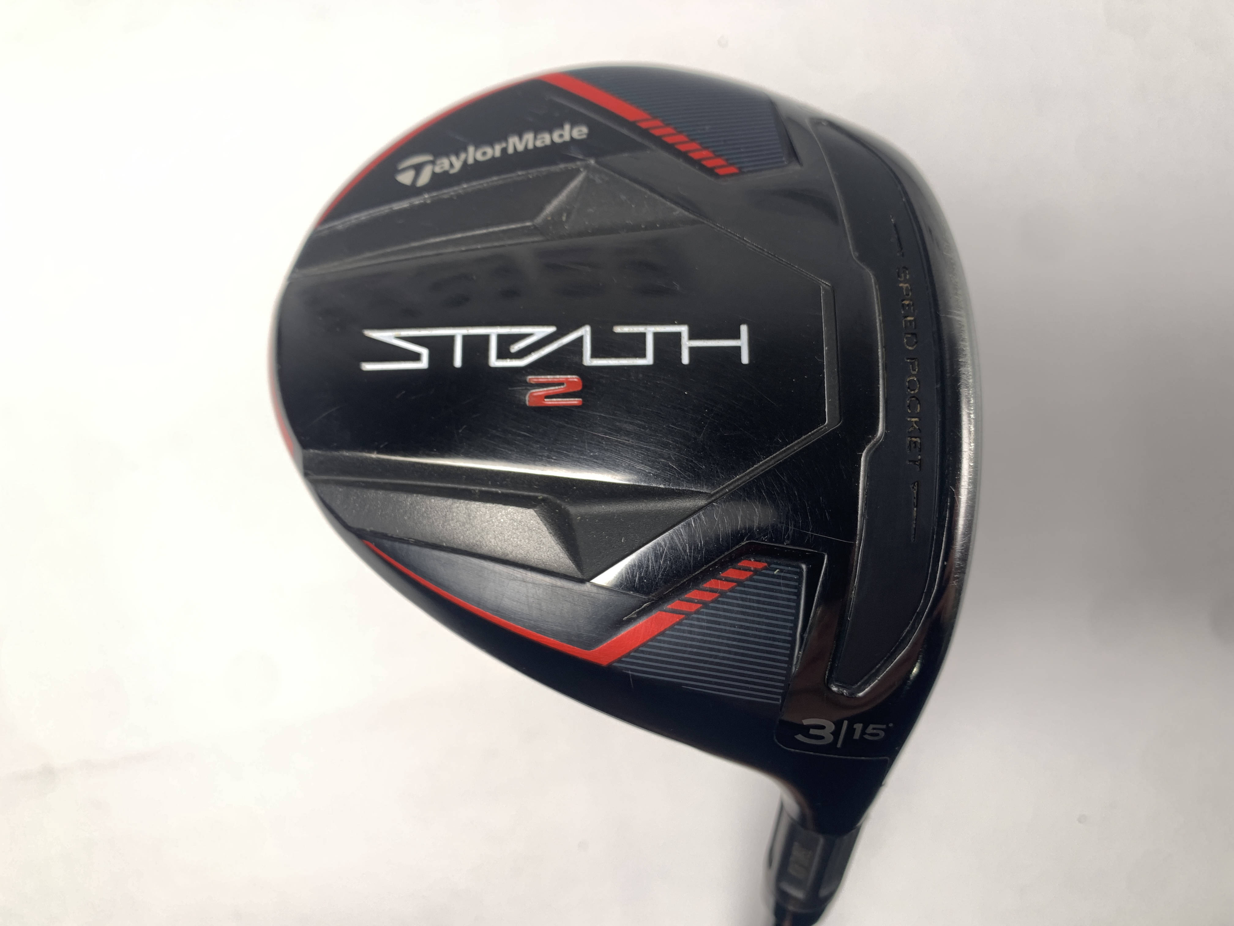 TaylorMade Stealth 2 3 Fairway Wood 15* HZRDUS 6.5 Dual Torsional