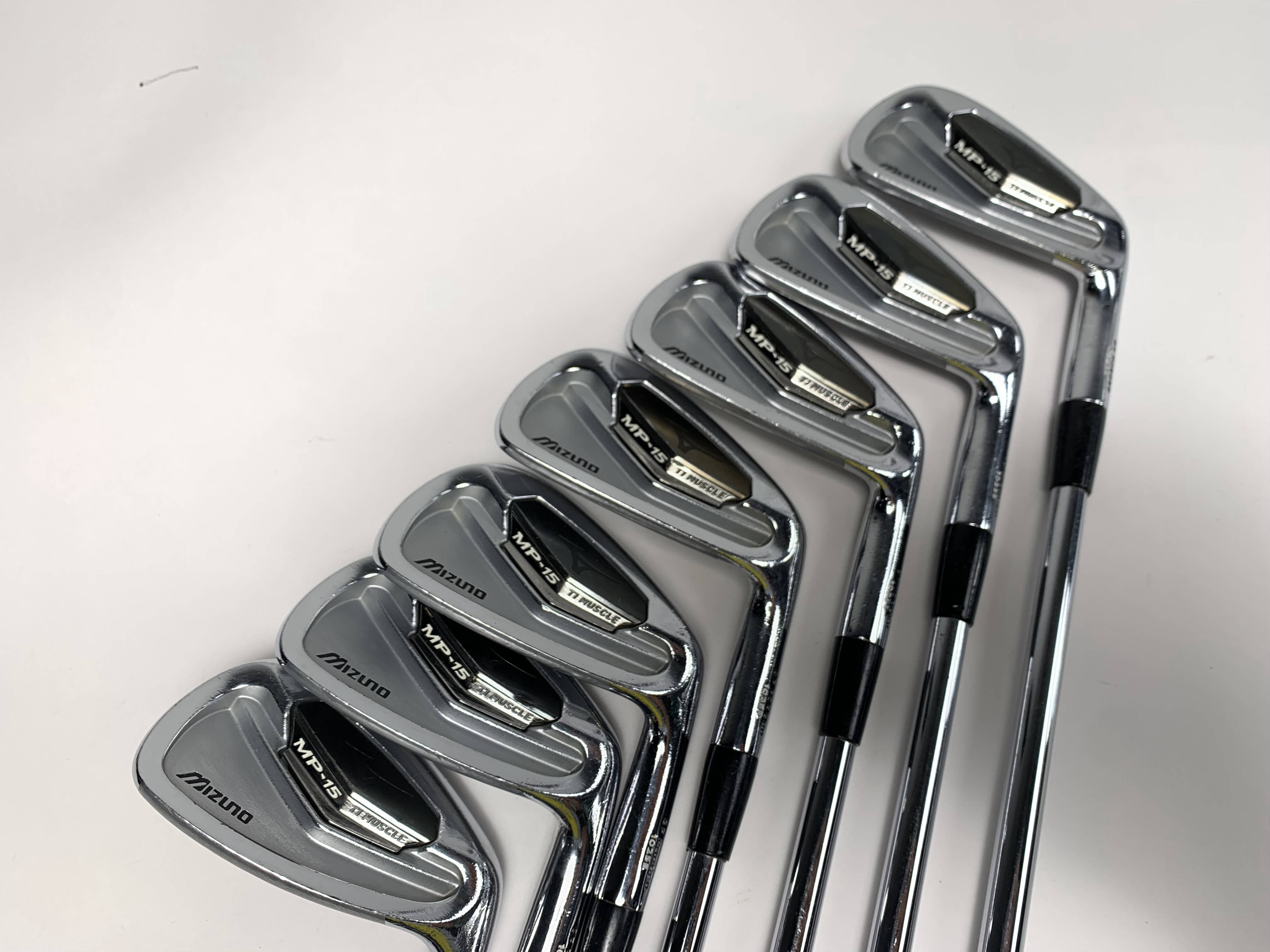 Mizuno MP 15 Iron Set 4-PW True Temper Dynamic Gold S300 Stiff