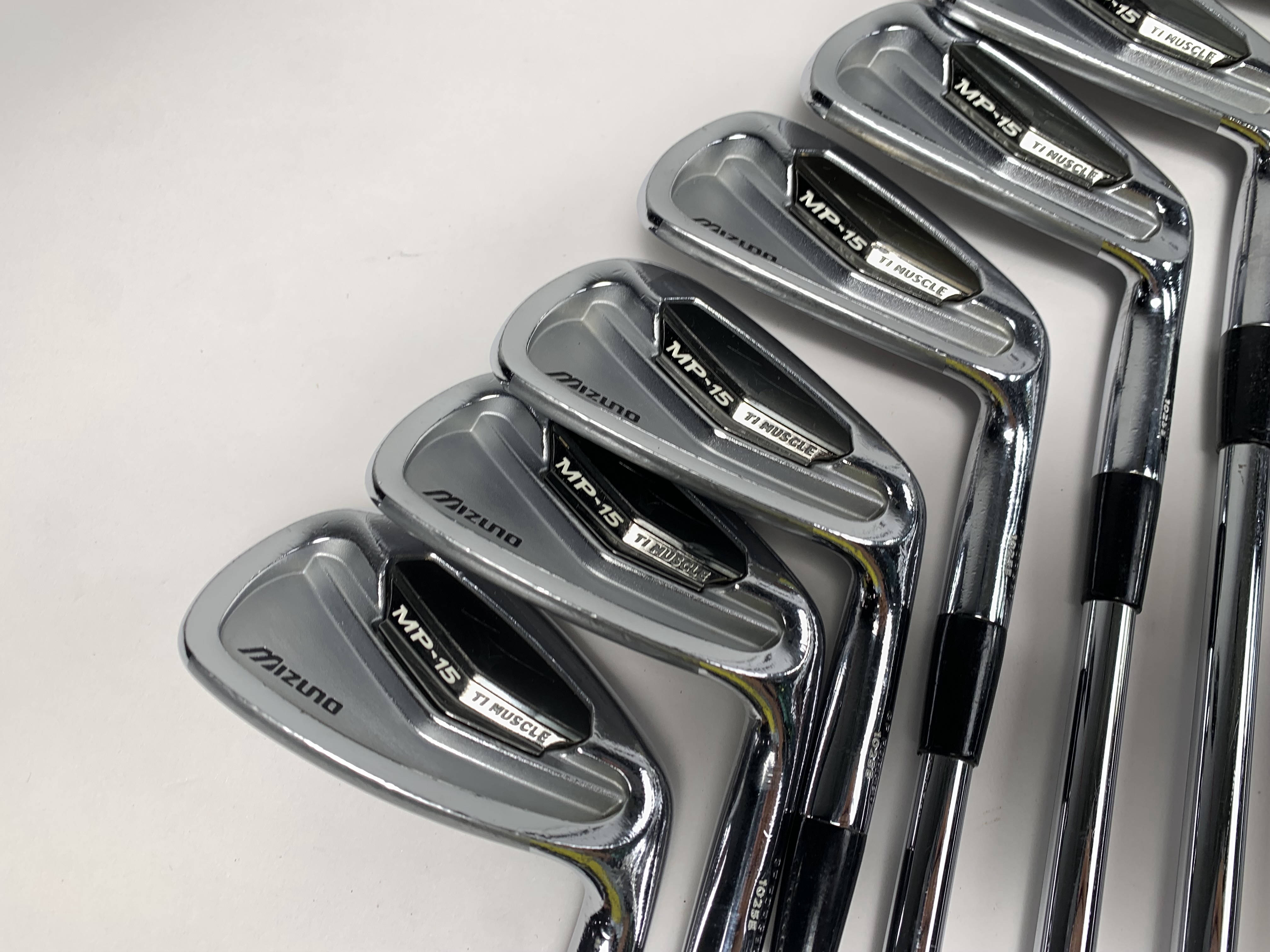 Mizuno MP 15 Iron Set 4-PW True Temper Dynamic Gold S300 Stiff