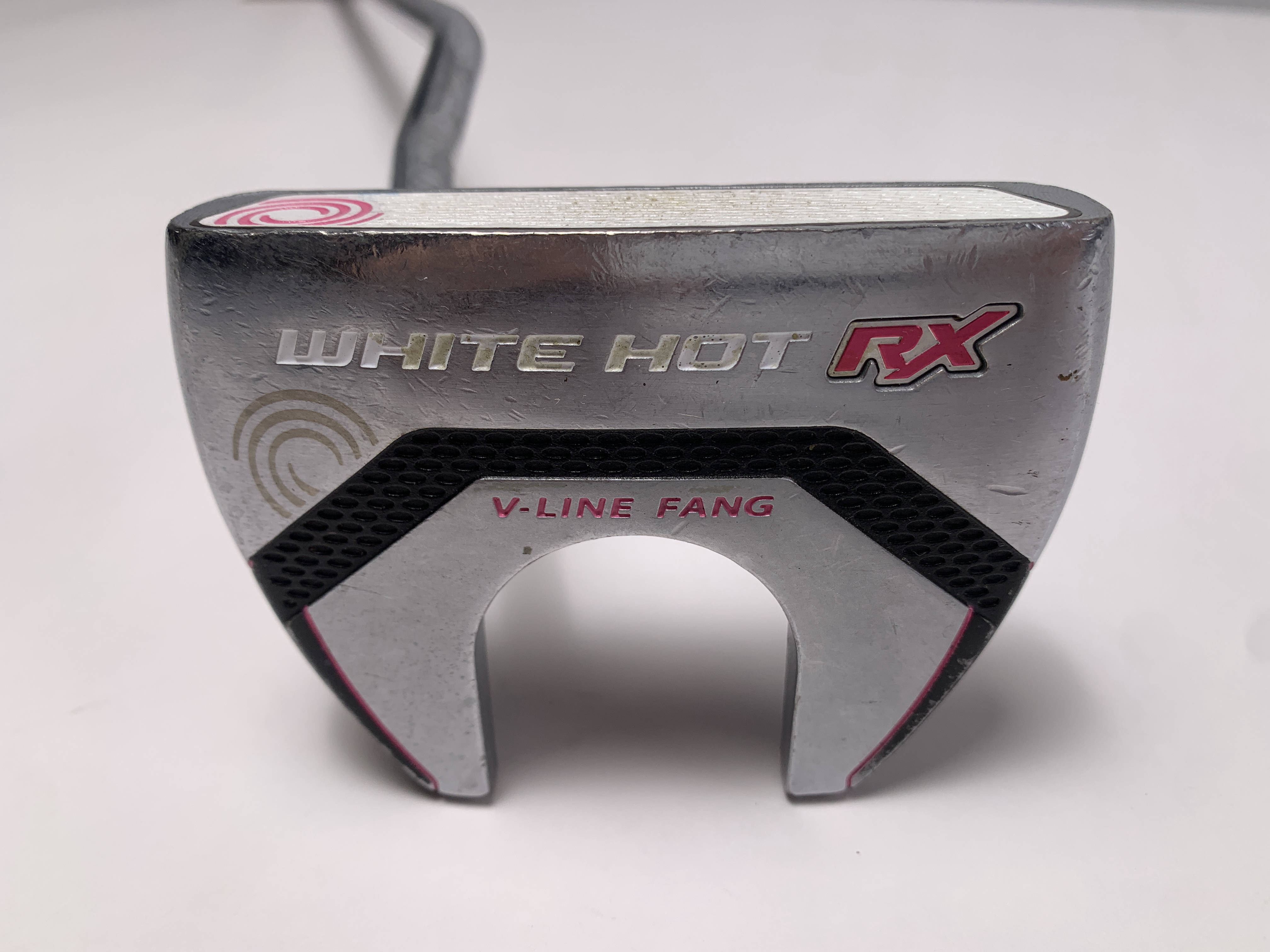 女性用！ODYSSEY WHITE HOT RX V-LINE FANG パター Odyssey White Hot RX V-Line Fang Putter 32