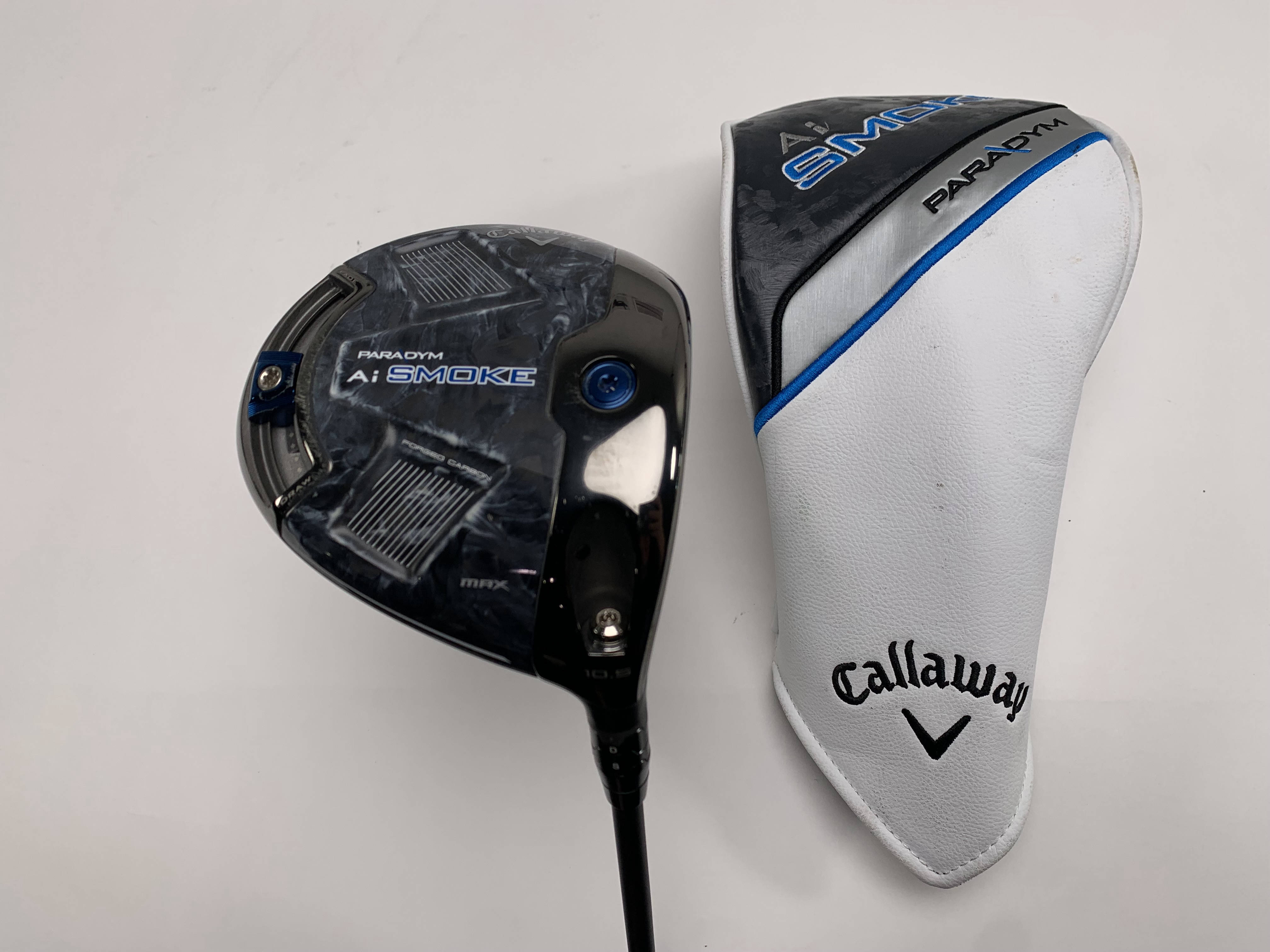 Callaway Paradym Ai Smoke Max Driver 10.5* Cypher Forty 5.0 40g