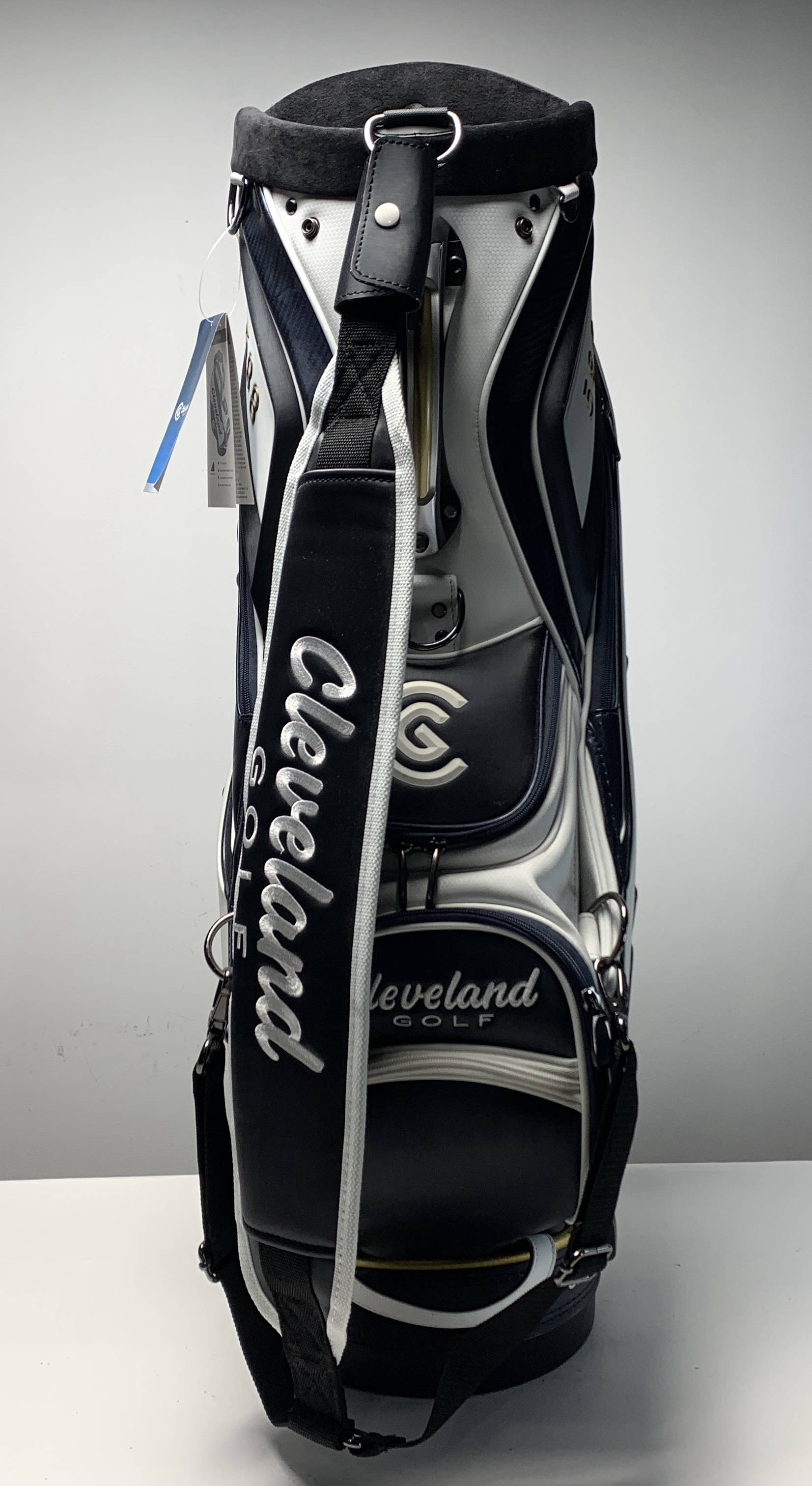 Cleveland 2014 CG 588 Staff Bag White 6-Way Divide Single Strap
