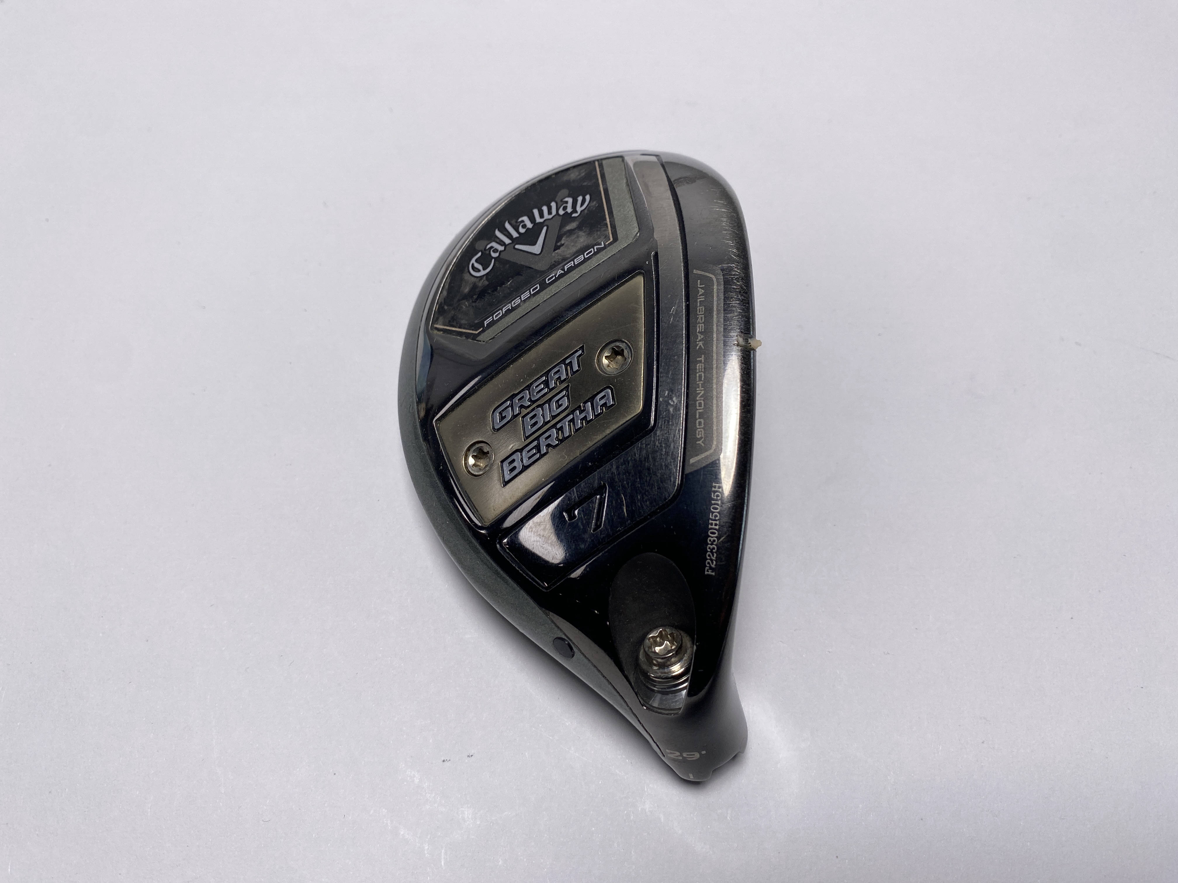Callaway Great Big Bertha 23 7 Hybrid 29* HEAD ONLY Mens RH | eBay