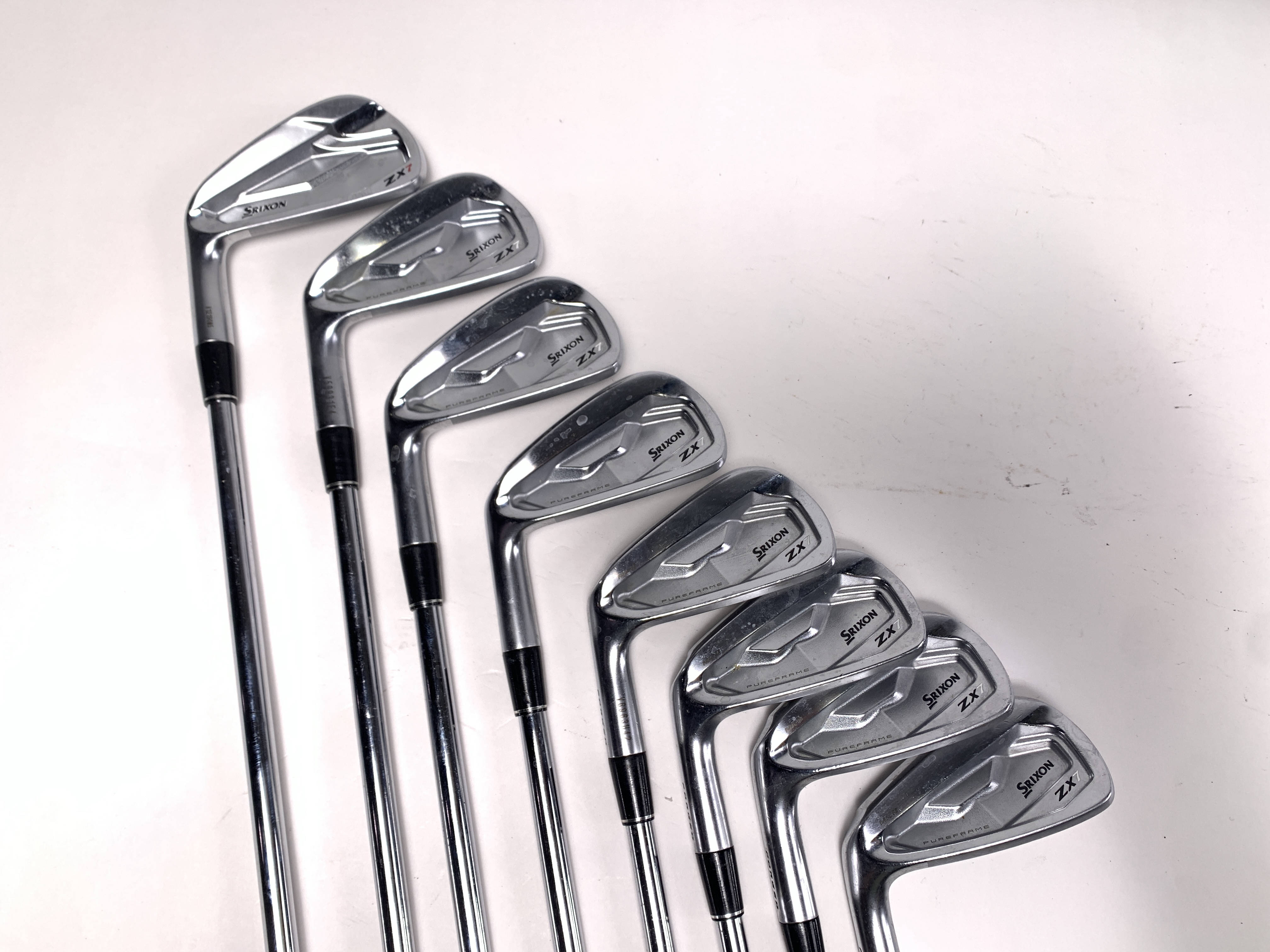７用-3CELLVVIS Srixon ZX7 MKII Iron Set 3-PW KBS $-Taper 130 XStiff LH