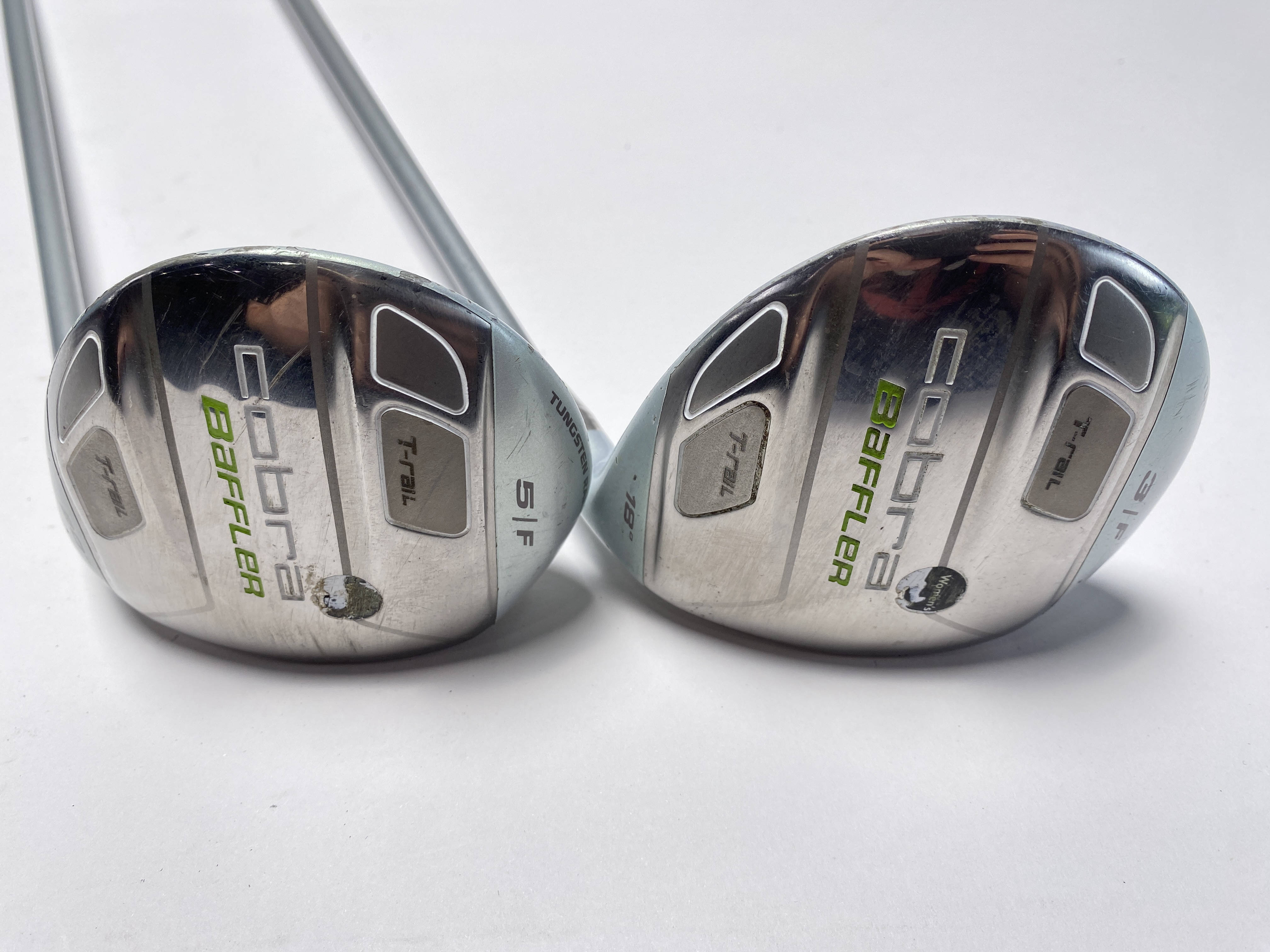 Cobra Baffler T-Rail 3 & 5 Fairway Wood Set 18* 20* Baffler Ladies