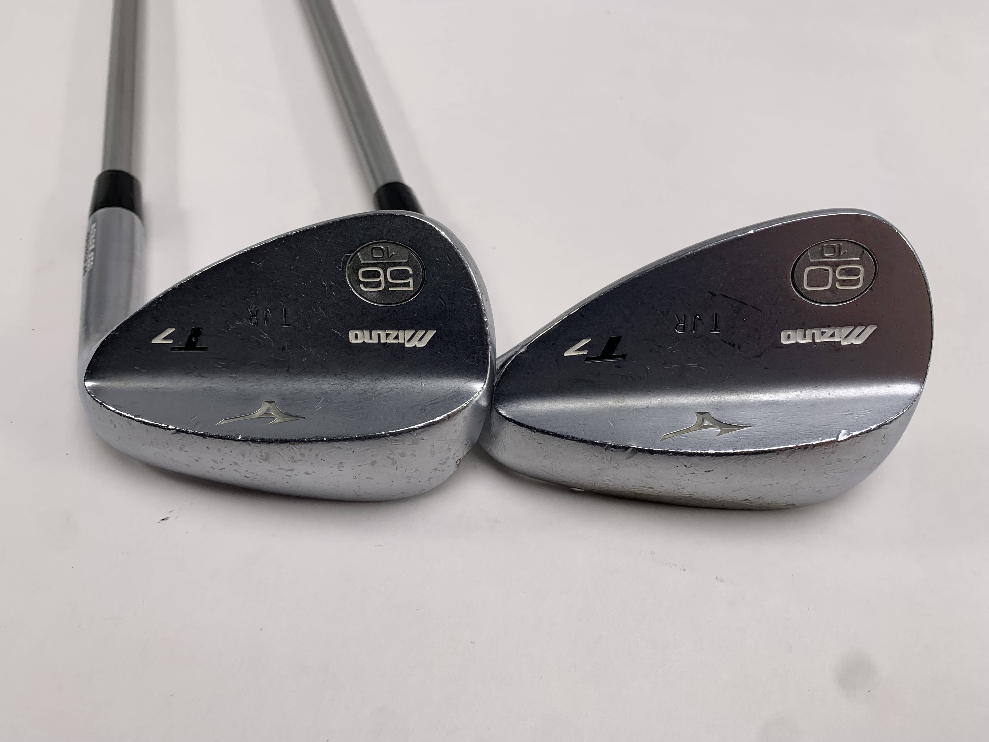 Mizuno T7 White Satin Wedge Set 56* 10 | 60* 10 KBS C-Taper Lite