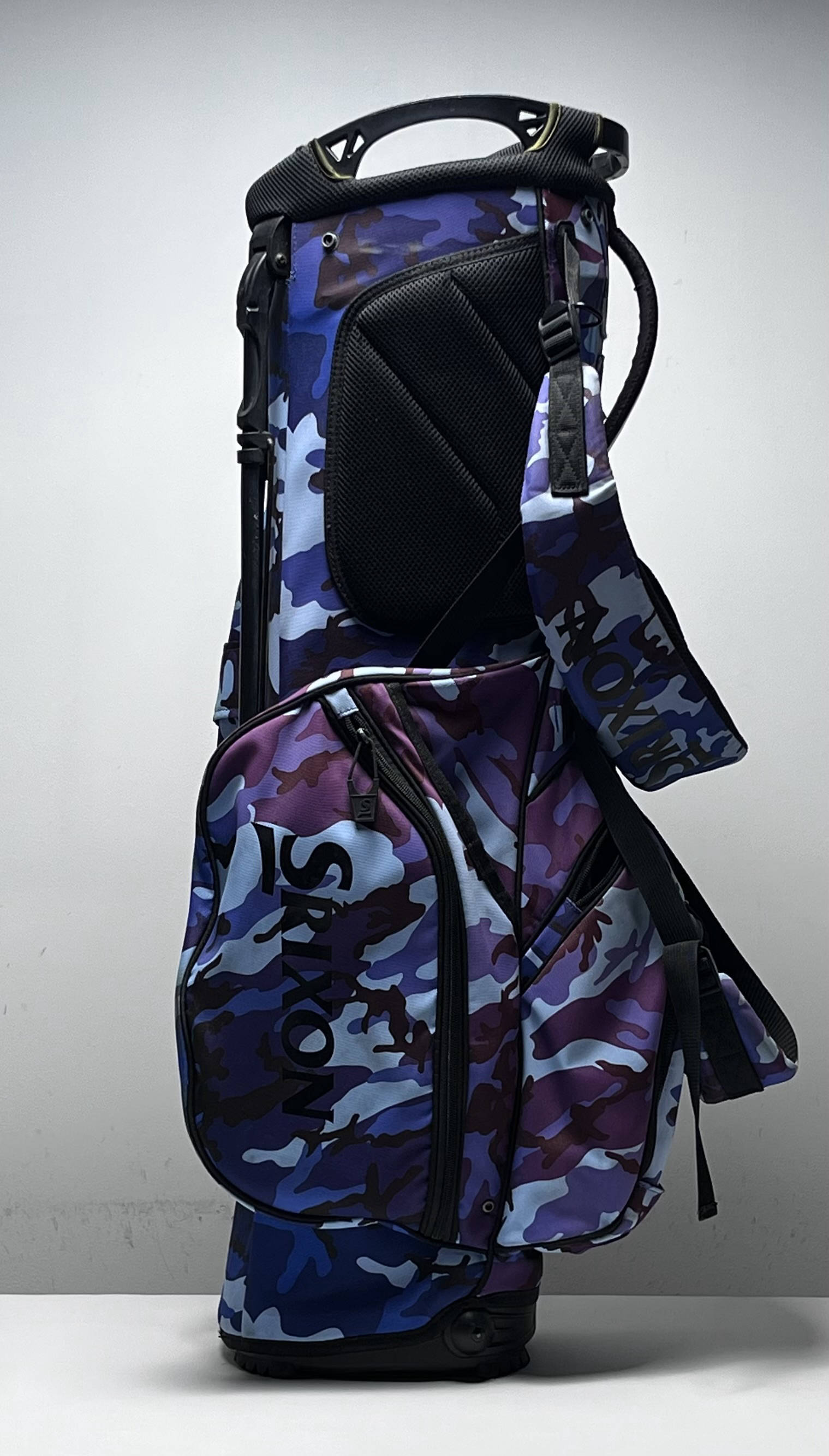 Srixon Camo Blue Stand Bag Camoflague 4-Way Divide Dual Strap Golf