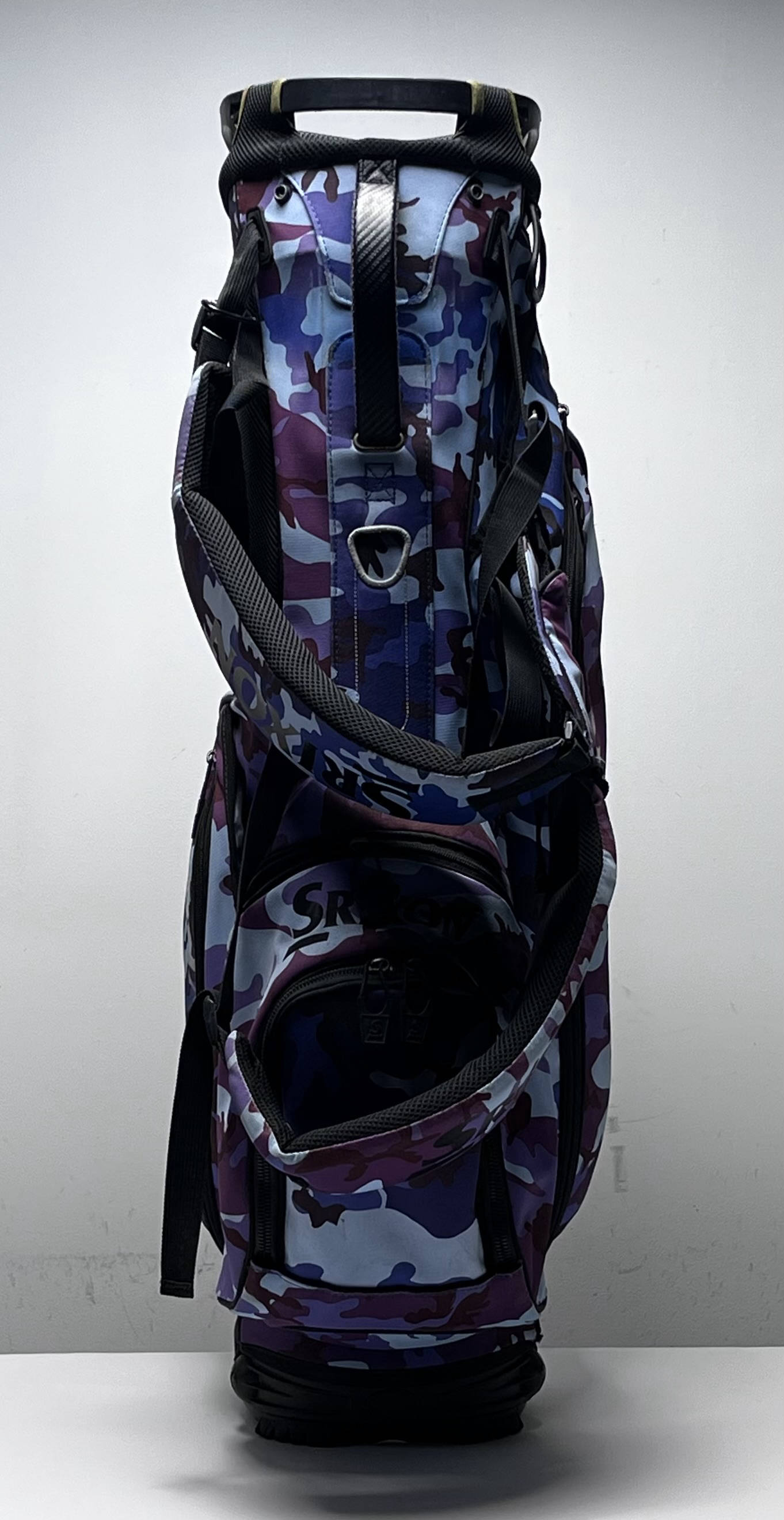 Srixon Camo Blue Stand Bag Camoflague 4-Way Divide Dual Strap Golf