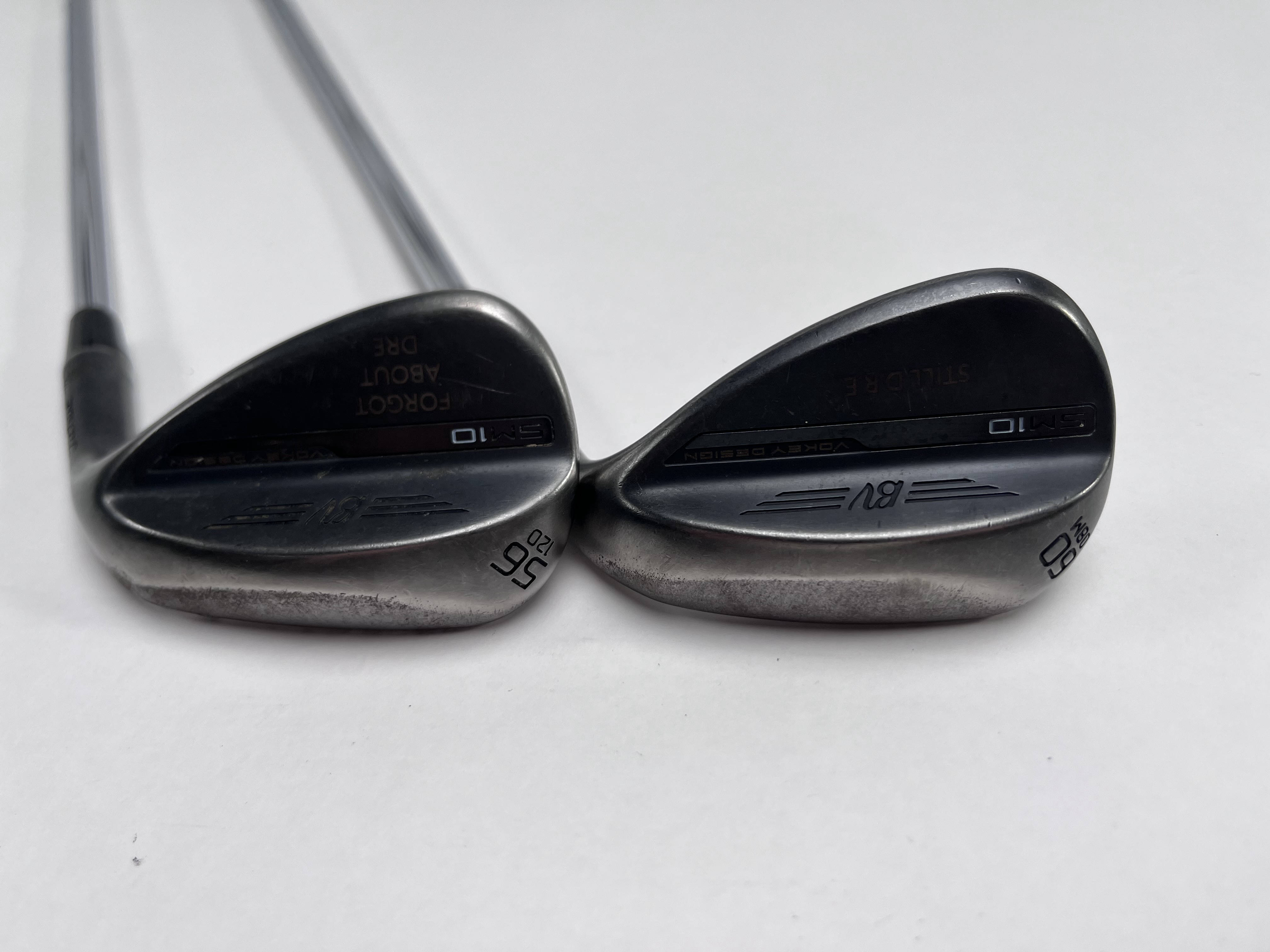 Titleist Vokey SM10 Jet Black Wedge Set 56* 12 | 60* 8 TT DG S400