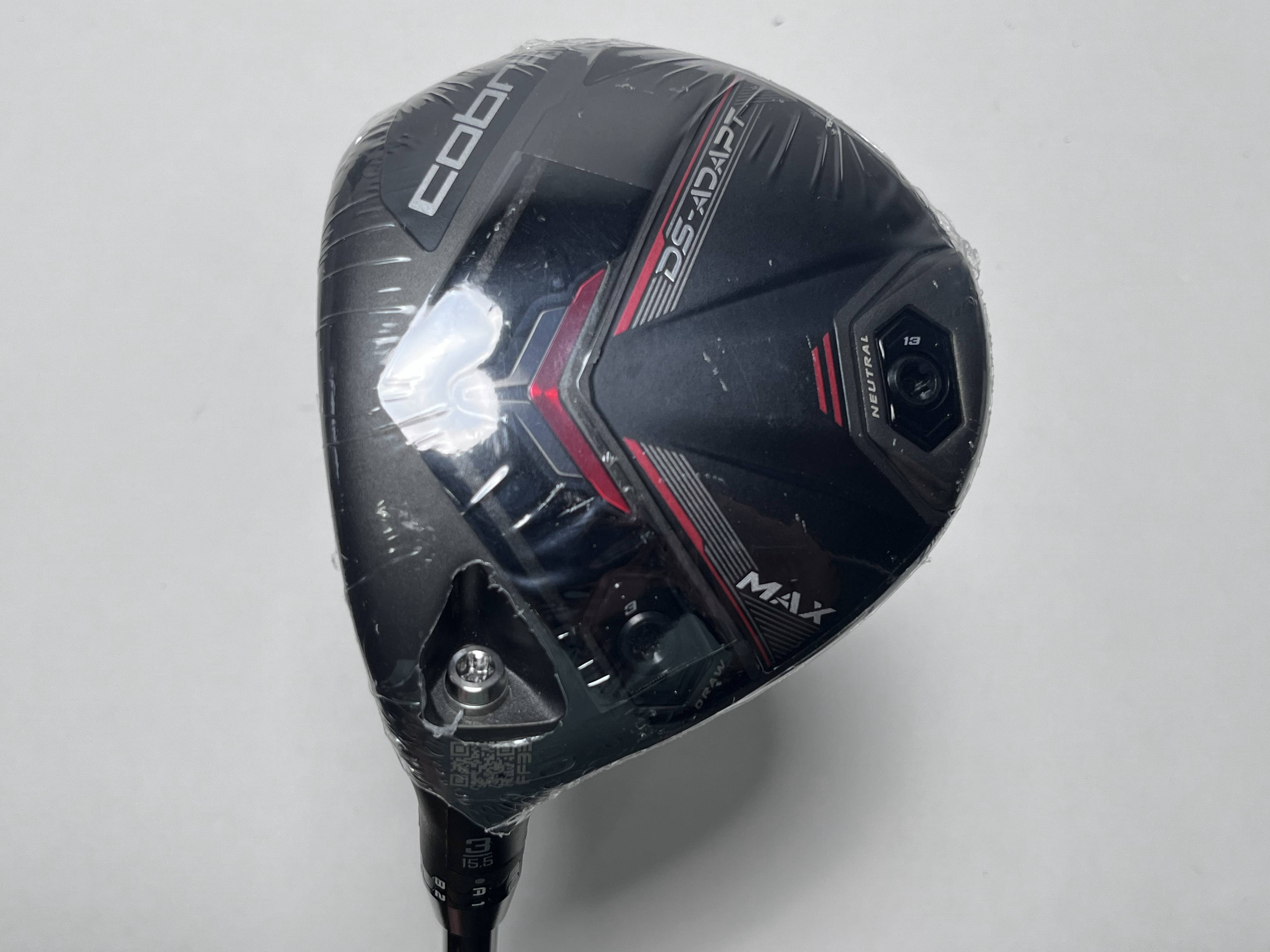 Cobra DS-ADAPT MAX 3 Fairway Wood 15.5* Denali Black 6.5 70g Extra