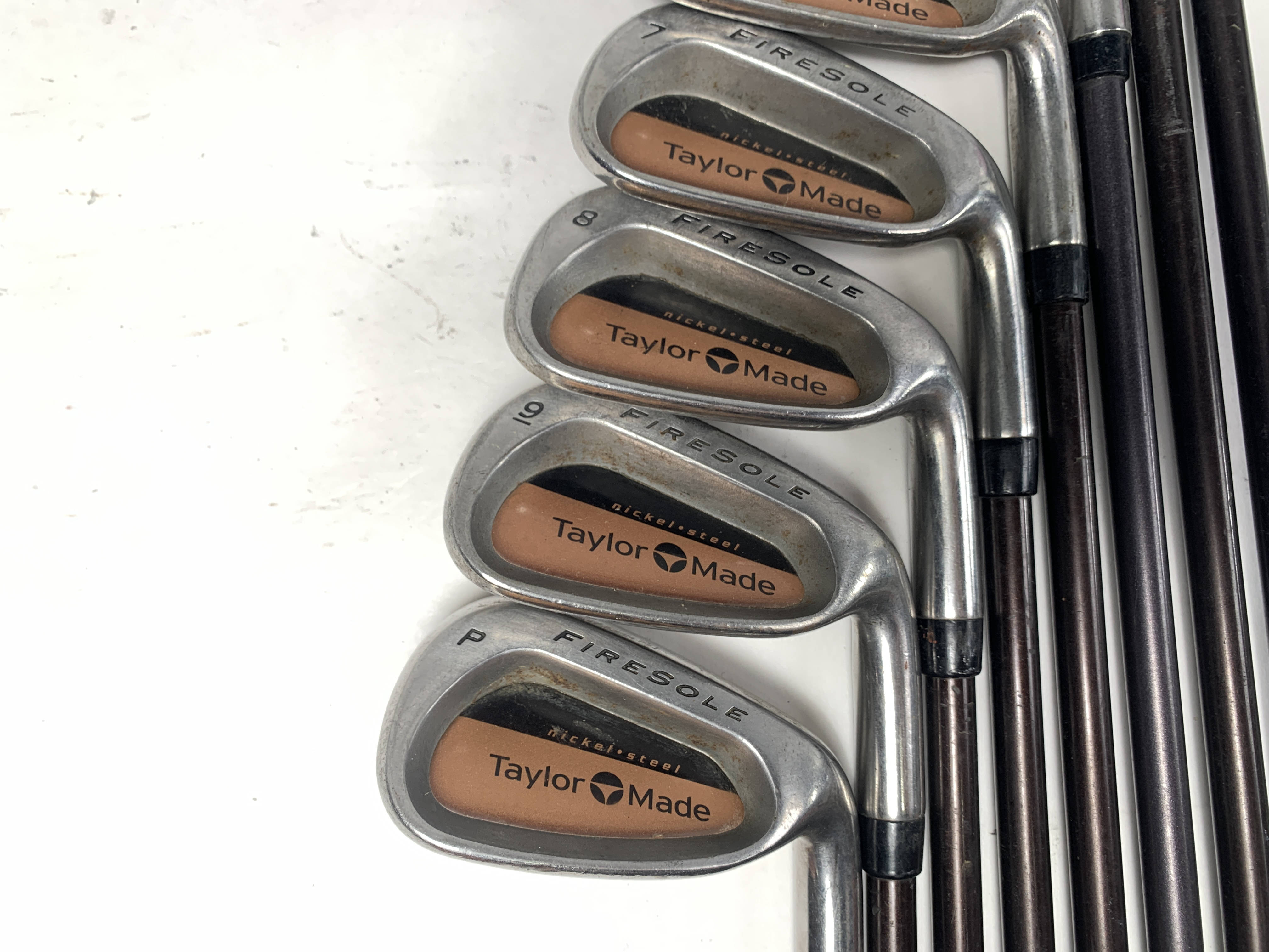 TaylorMade Firesole Iron Set 3-PW Bubble M-70 Senior Graphite Mens