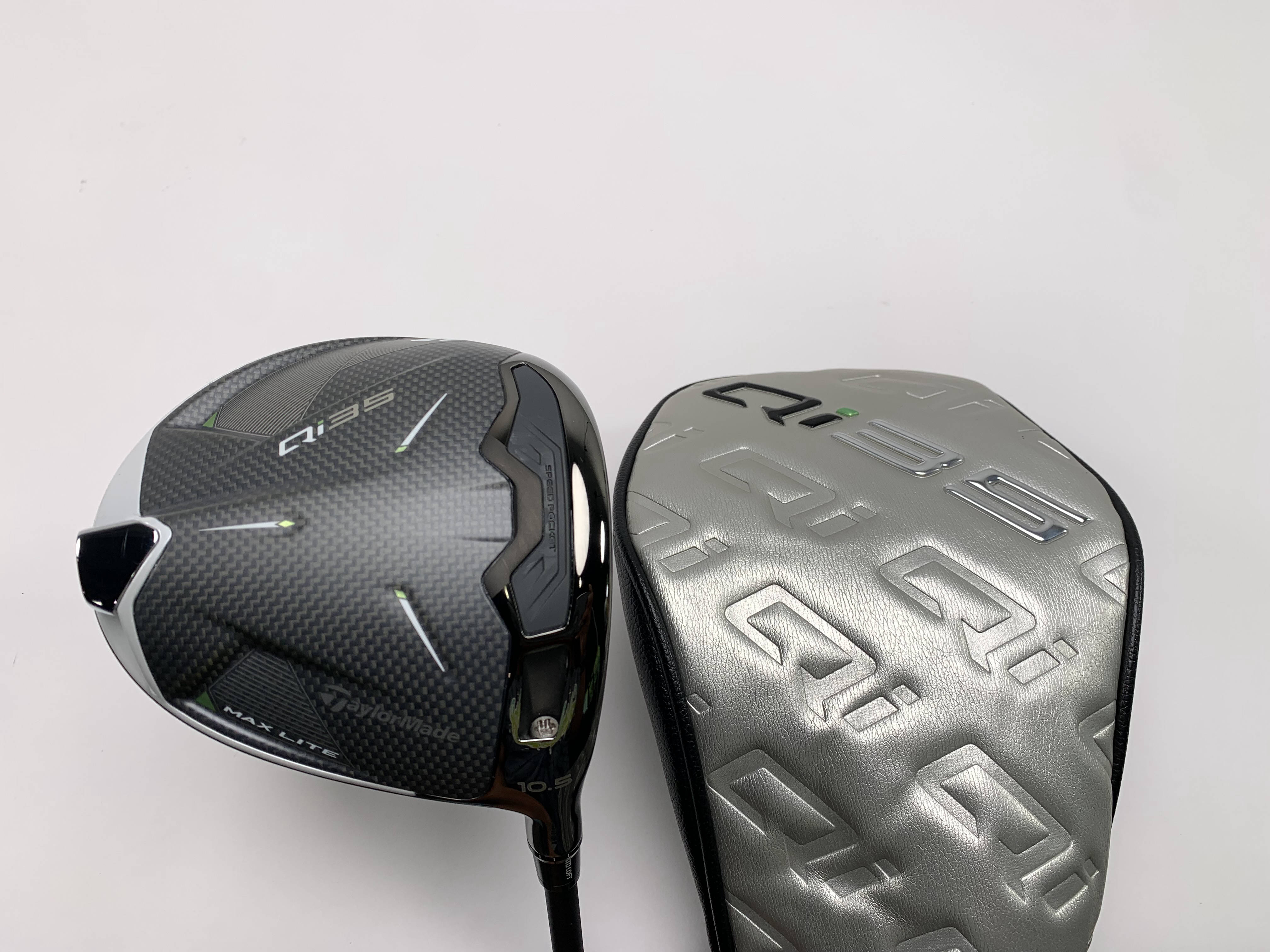 Taylormade Qi35 Max Lite Driver 10.5* Vanquish 4R Regular Graphite