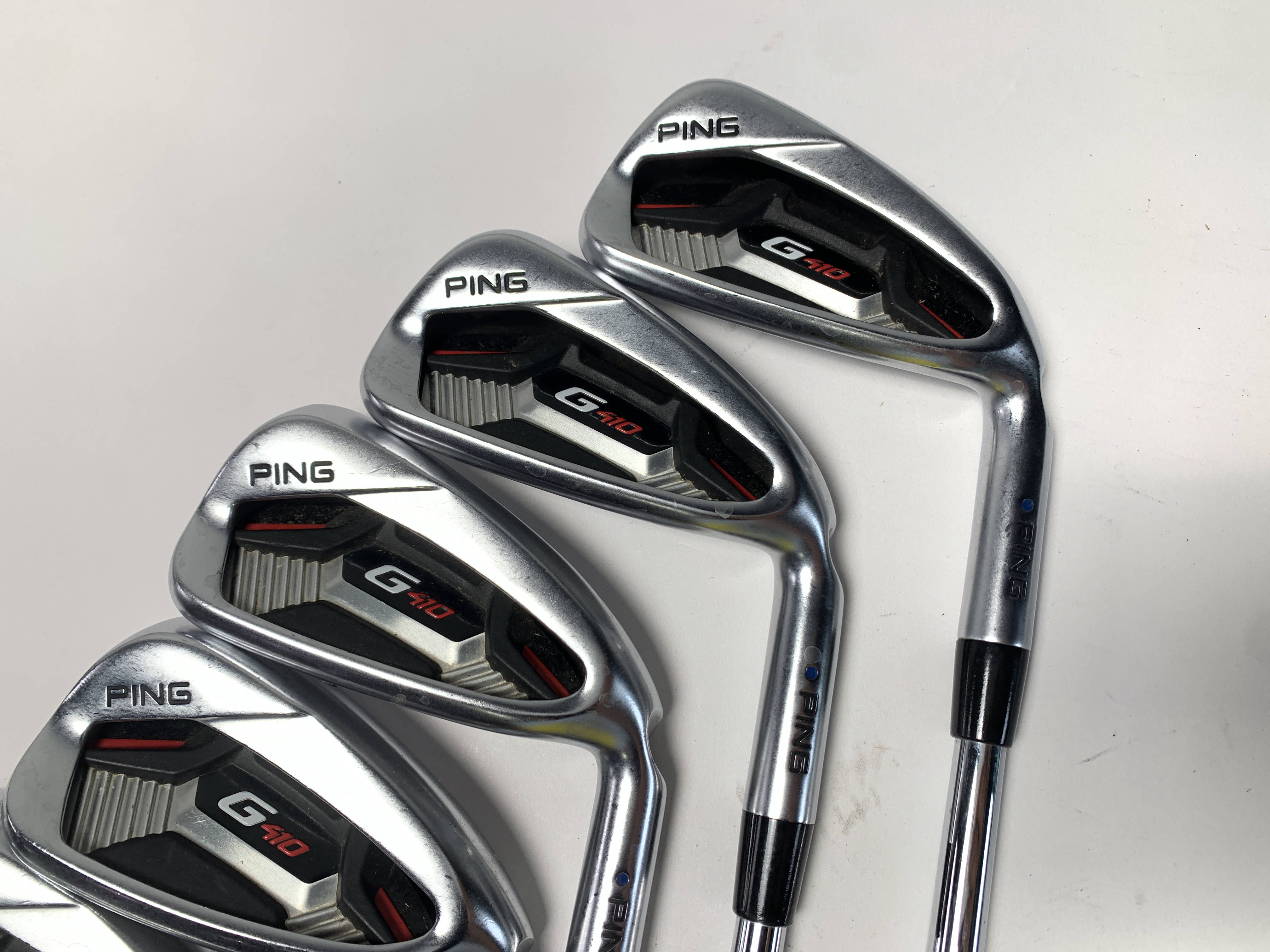 Ping G410 Iron Set 5-PW Blue Dot AWT 2.0 Regular Steel Mens
