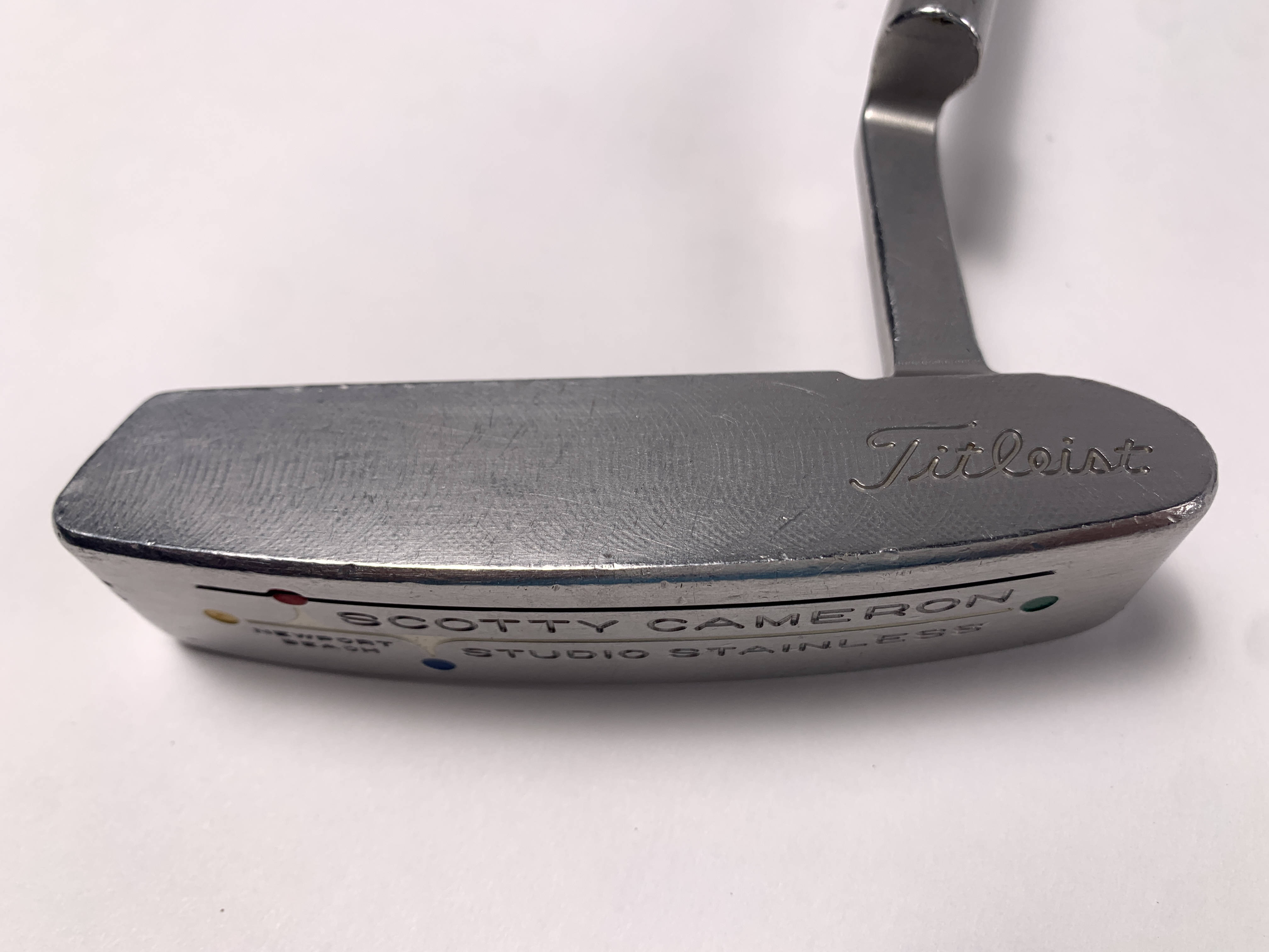 クラブ scotty cameron studio stainless beach 33 Scotty Cameron Studio Stainless Newport Beach Putter 35.25