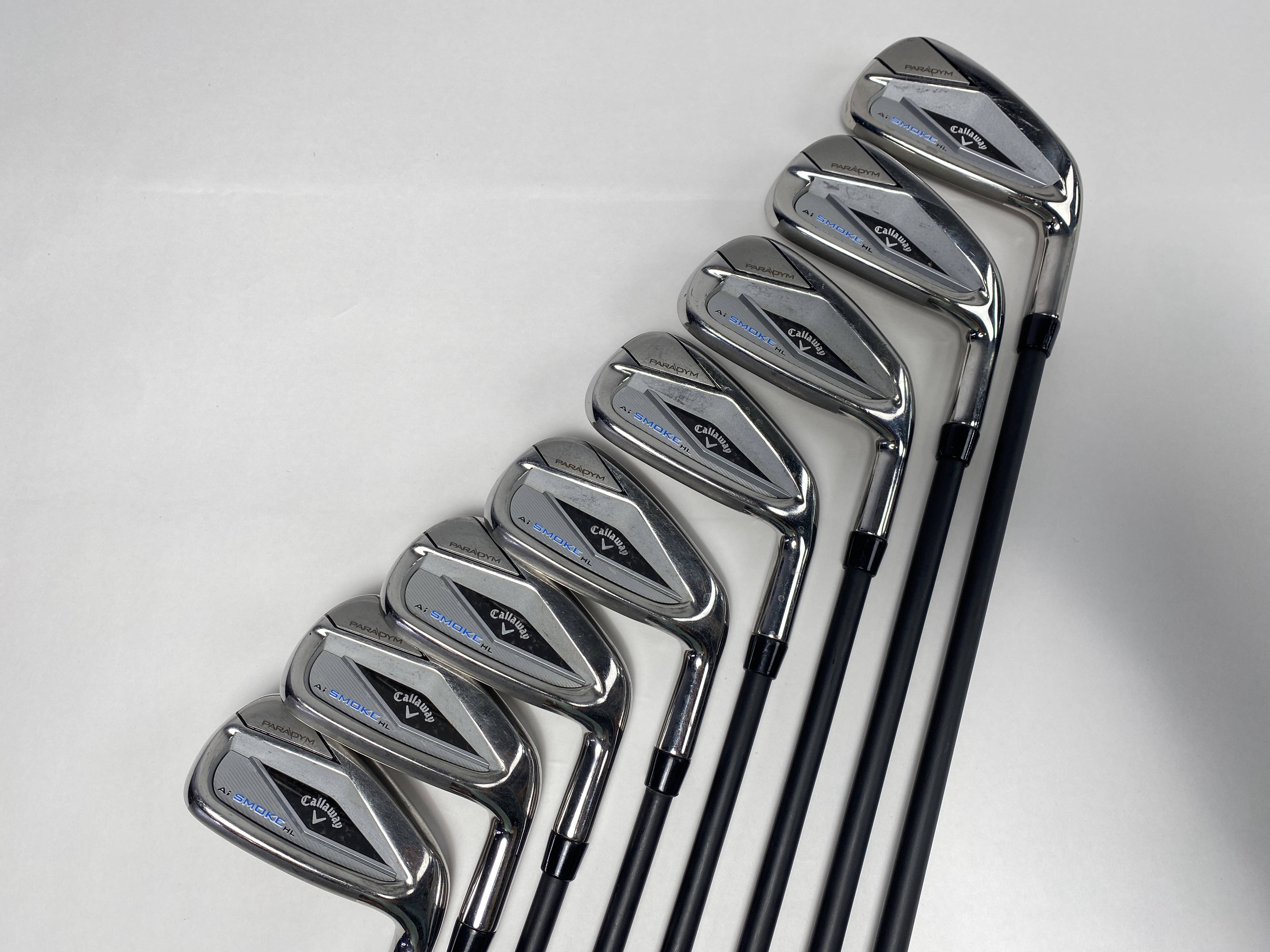Callaway Paradym Ai Smoke HL Iron Set 4-PW+GW Cypher Fifty