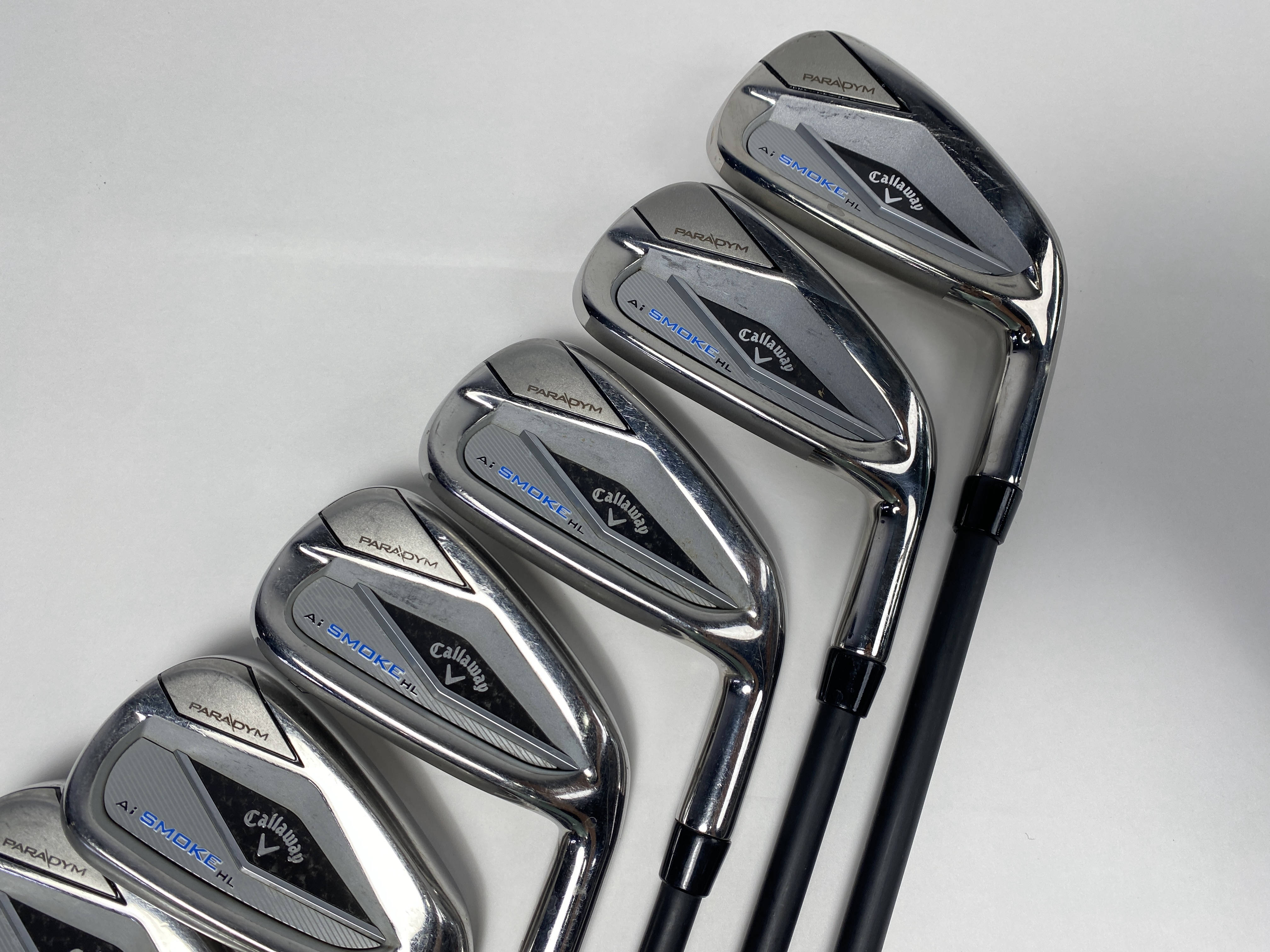 Callaway Paradym Ai Smoke HL Iron Set 4-PW+GW Cypher Fifty