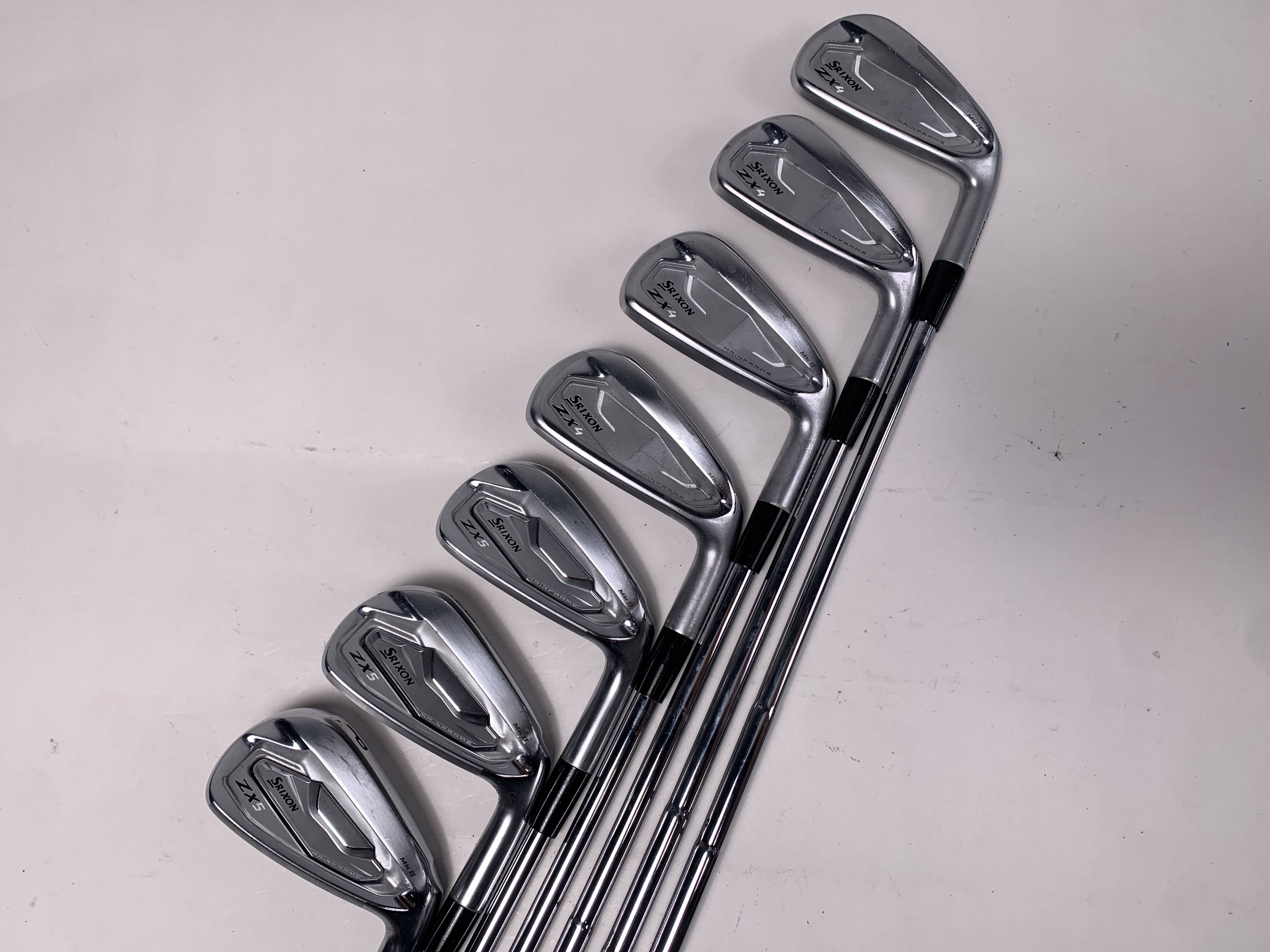 新作フルセット4 Srixon ZX4/ZX5 MKII Combo Iron Set 4-PW Dynamic Gold Mid