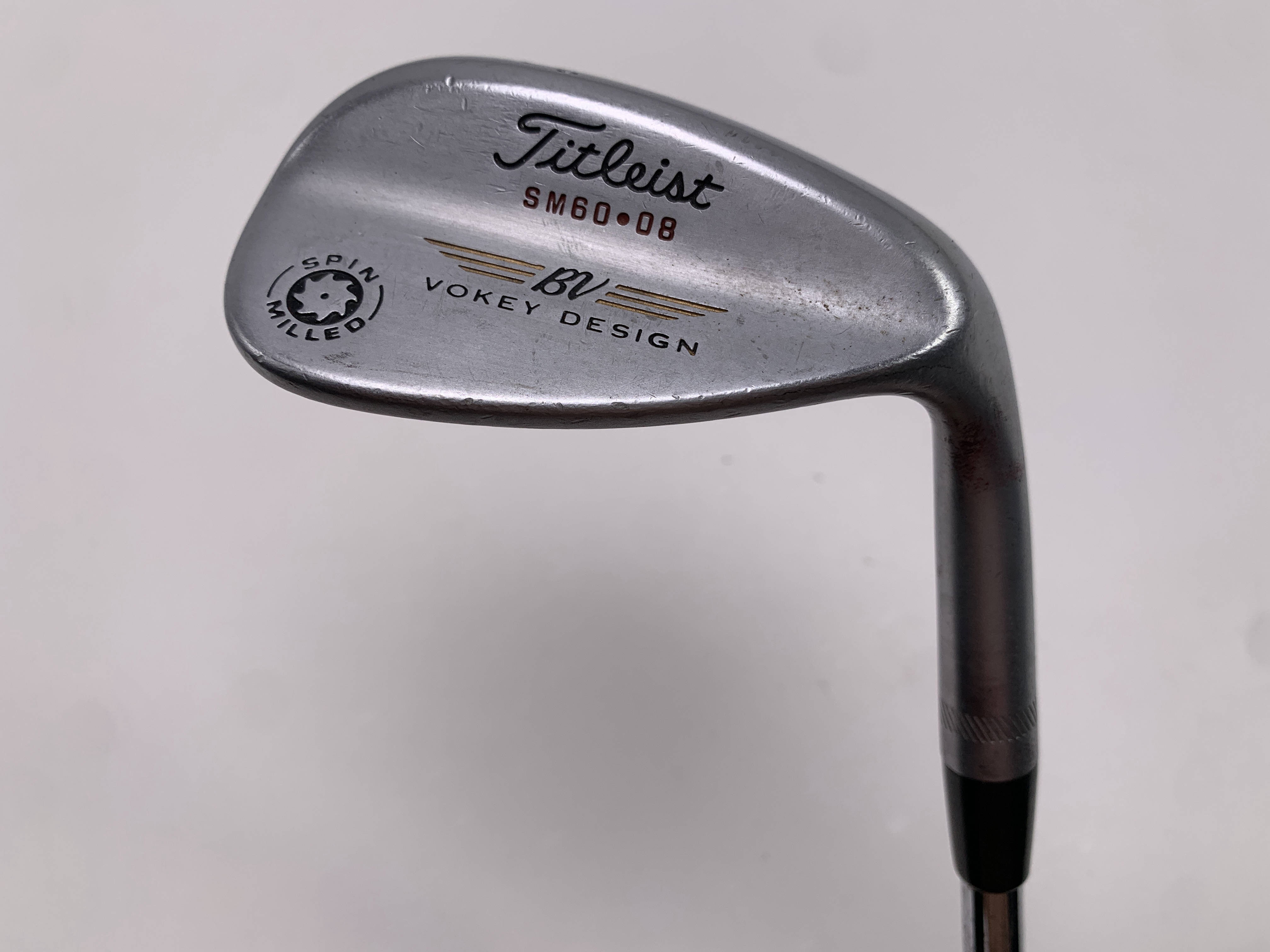 Titleist Vokey Spin Milled Lob Wedge LW 60* 8 Bounce True Temper