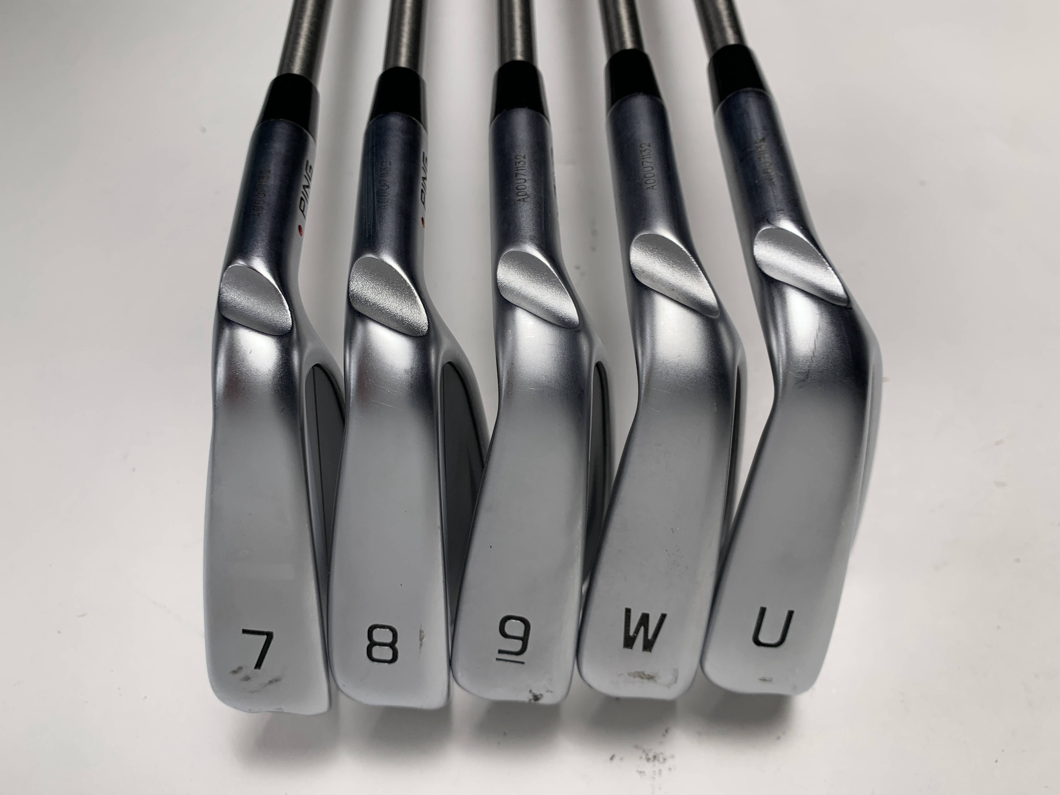 Ping i230 Iron Set 7-PW+UW Red Dot 1* Flat AeroTech SteelFiber