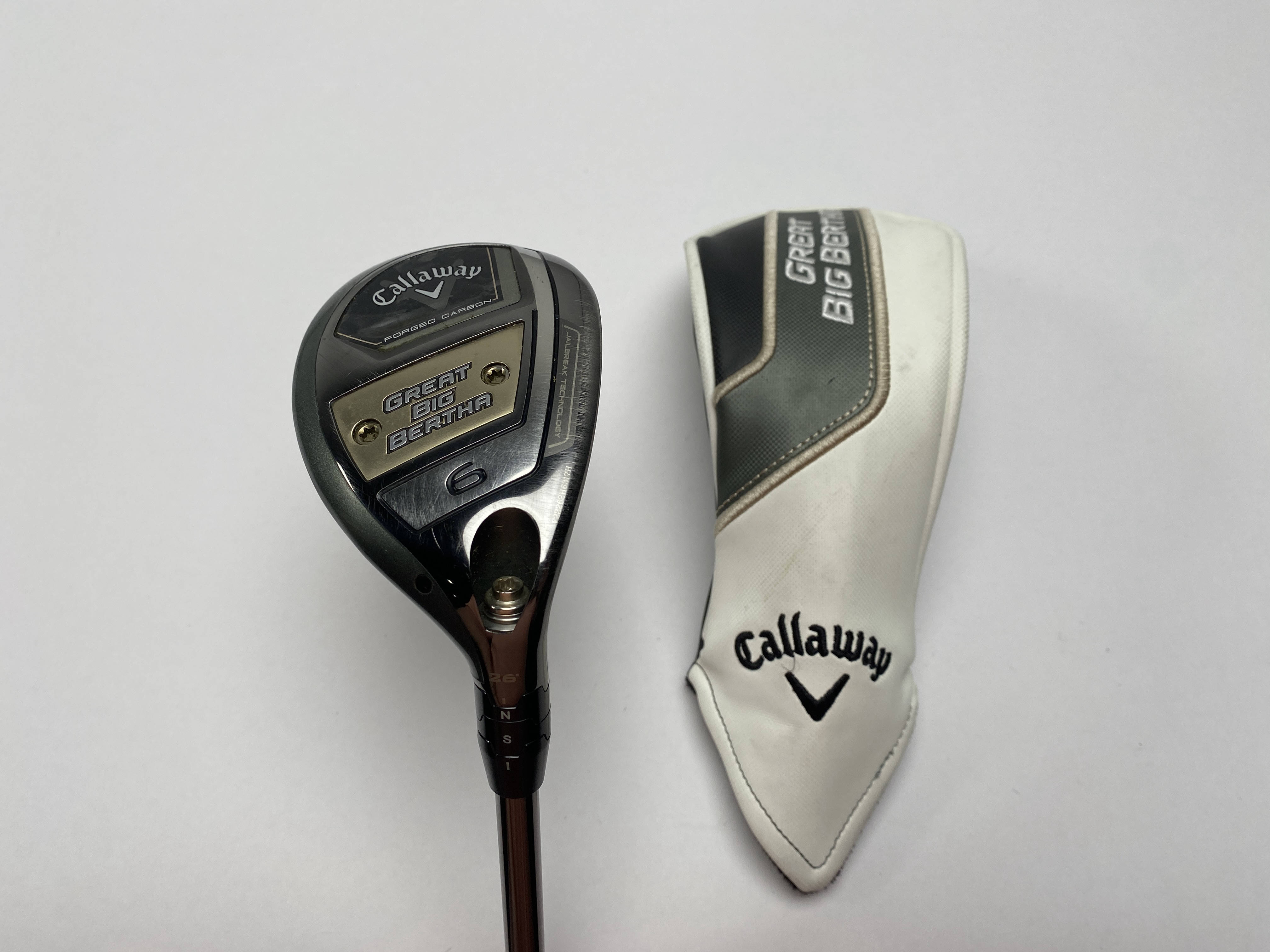 Callaway Great Big Bertha 23 6 Hybrid 26* UST Mamiya Helium 60I F3
