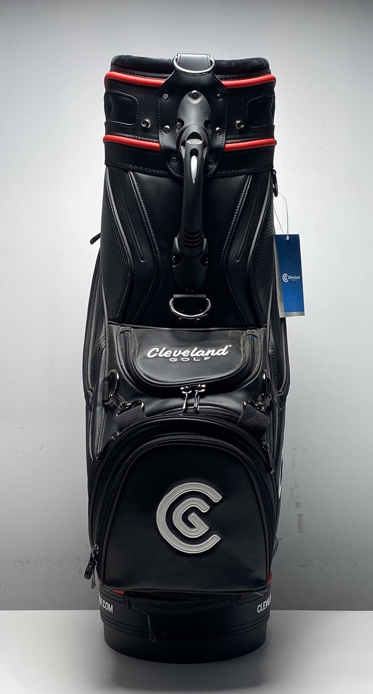 Cleveland CG19 Staff Bag Black 6-Way Divide Strap Golf Bag | eBay