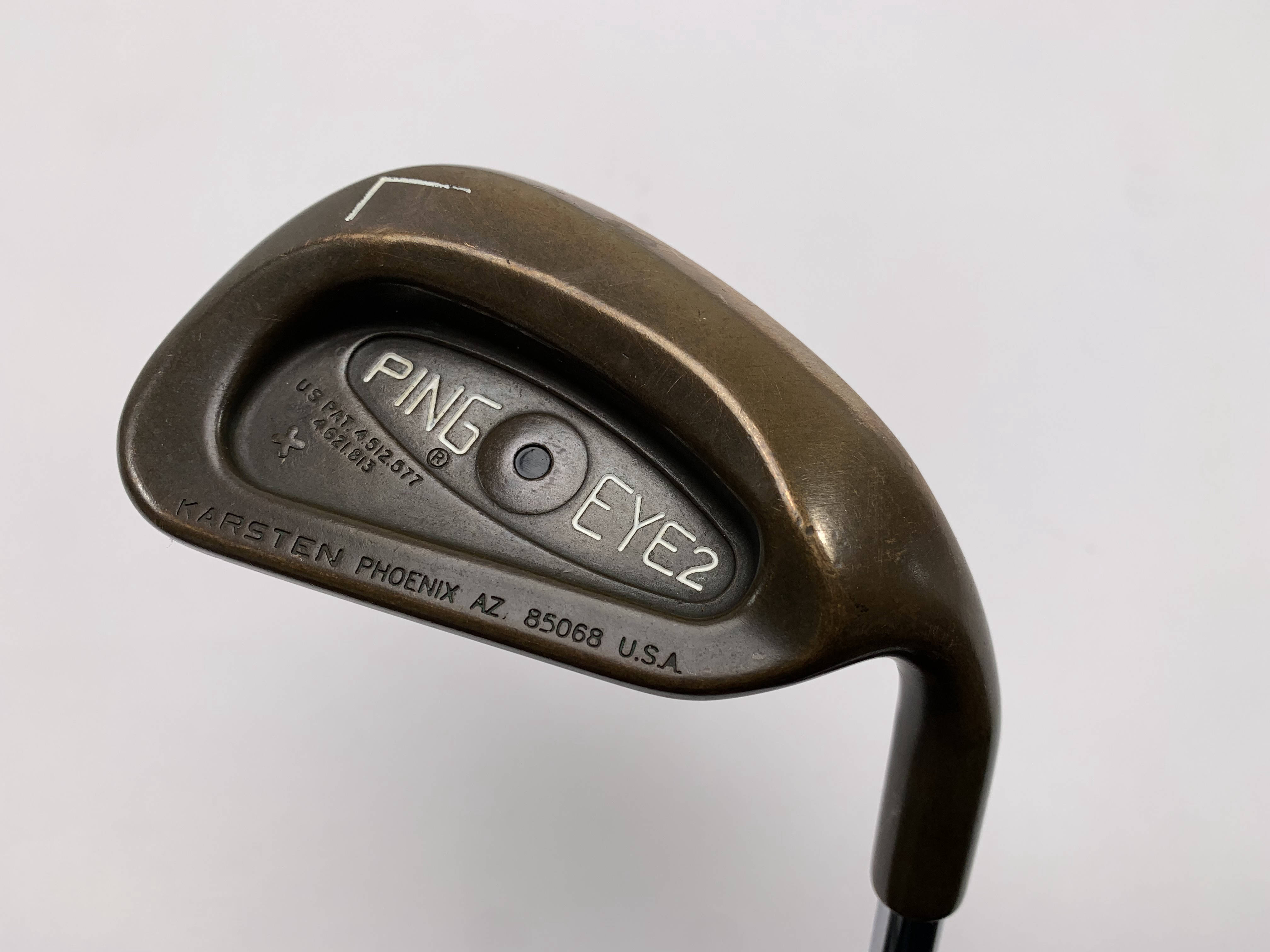 Ping Eye 2 + Beryllium Copper Lob Wedge LW Black Dot Karsten Stiff
