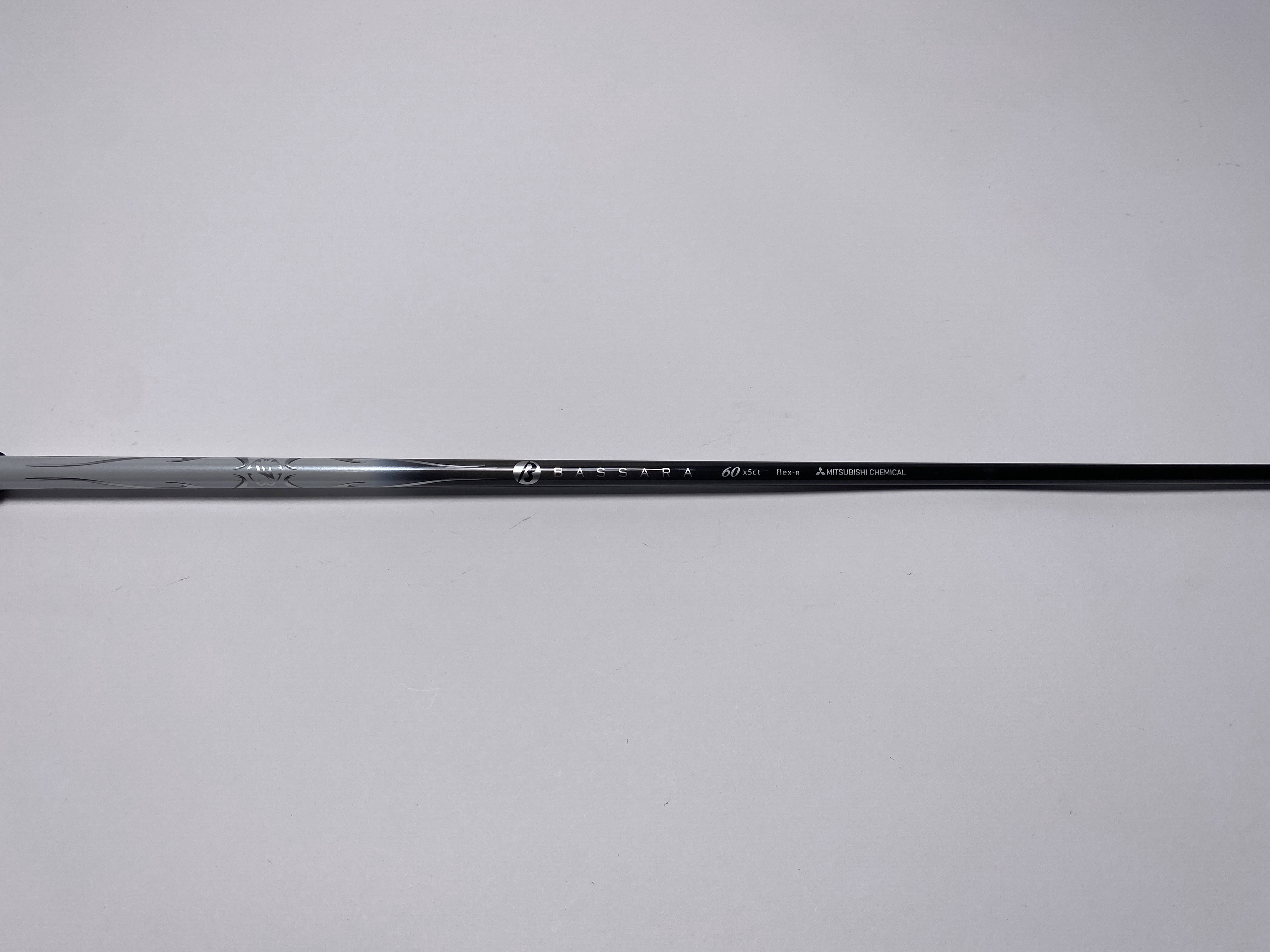 三菱ケミカル シャフト BASSARA 60 flex-R 2本セット Mitsubishi Chemical Bassara 60x5ct 60g Regular Hybrid Shaft 39.5