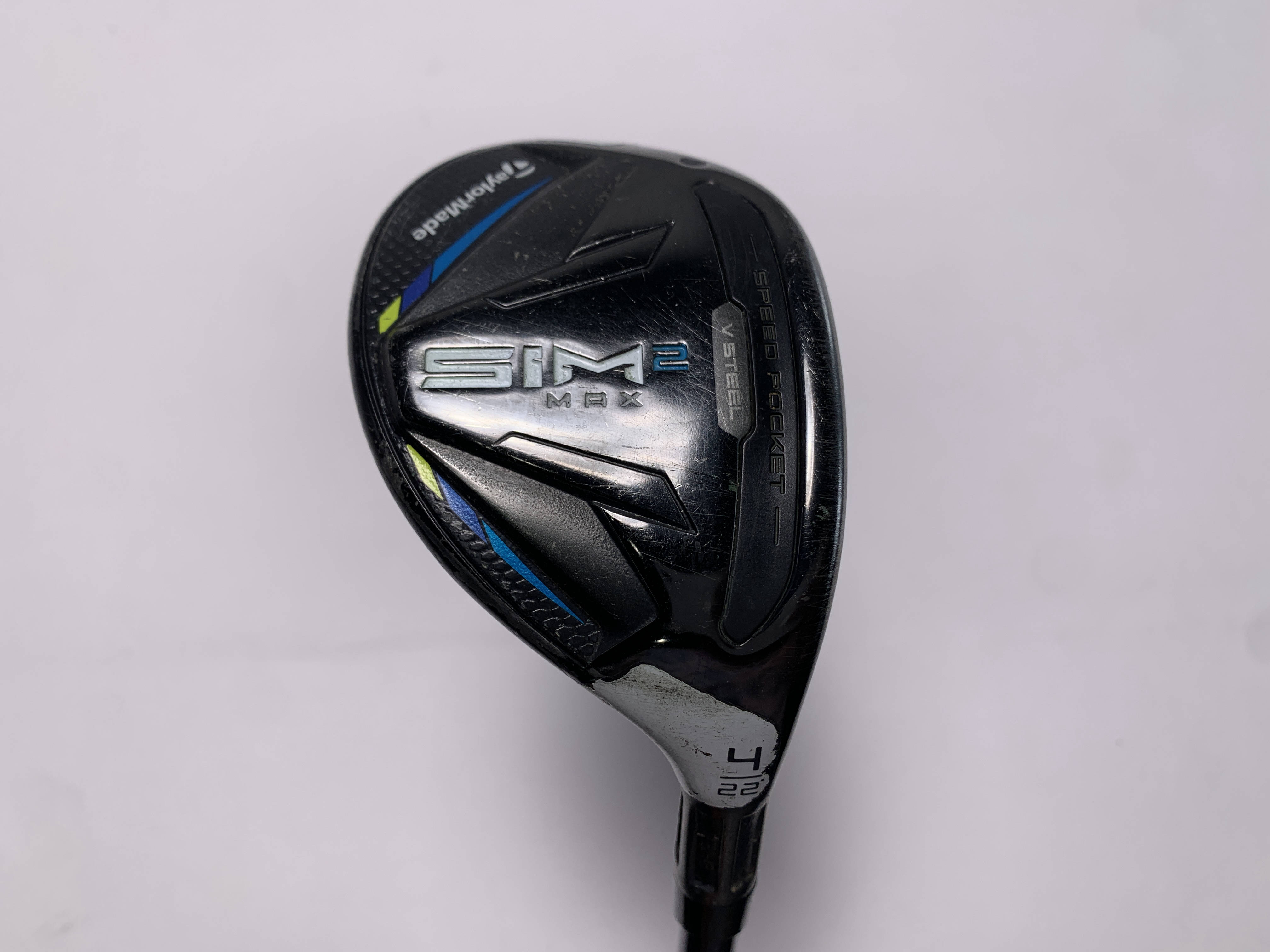 TaylorMade SIM2 MAX Rescue 4 Hybrid 22* Fujikura Ventus Blue