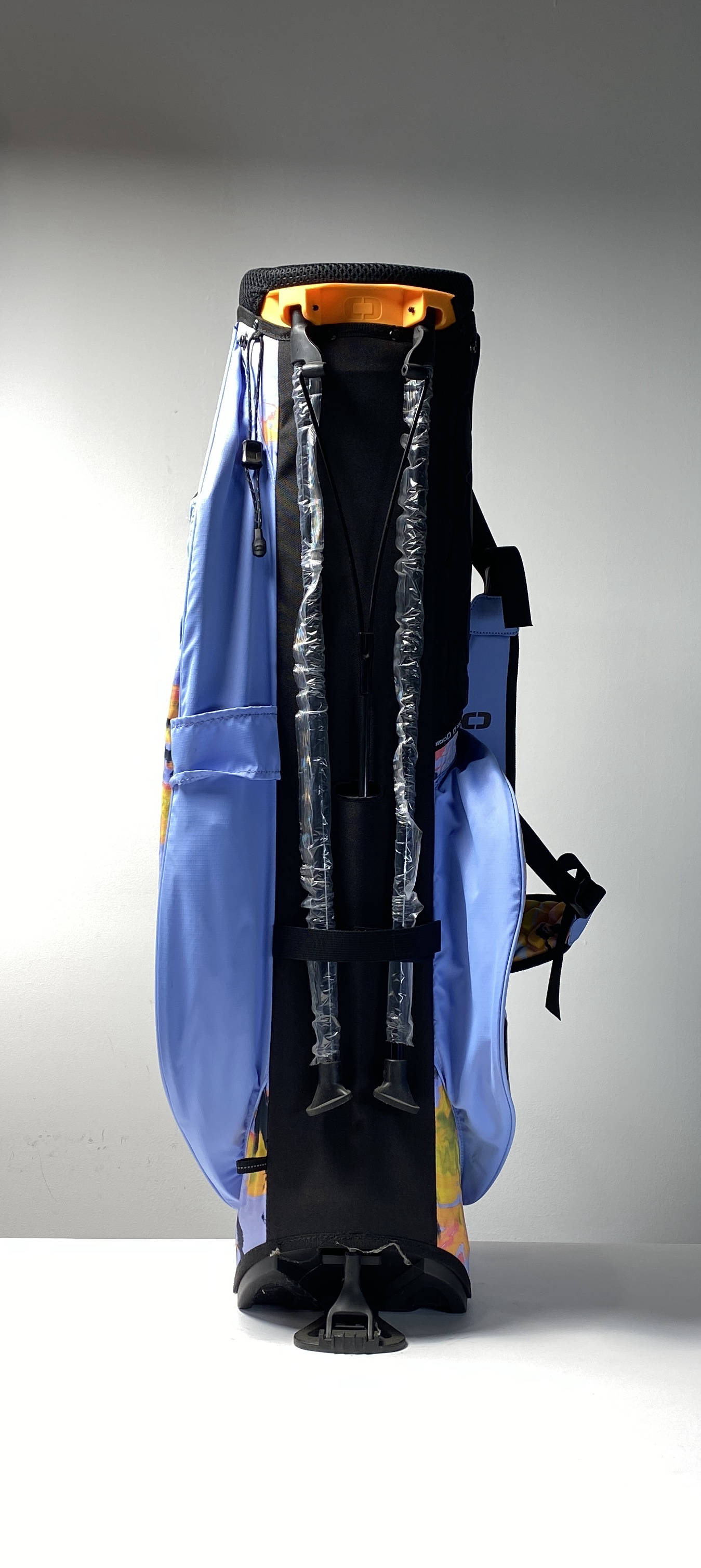 OGIO Fuse 4 Stand Bag Acid Waves Blue 4-Way Divide Dual Strap Golf