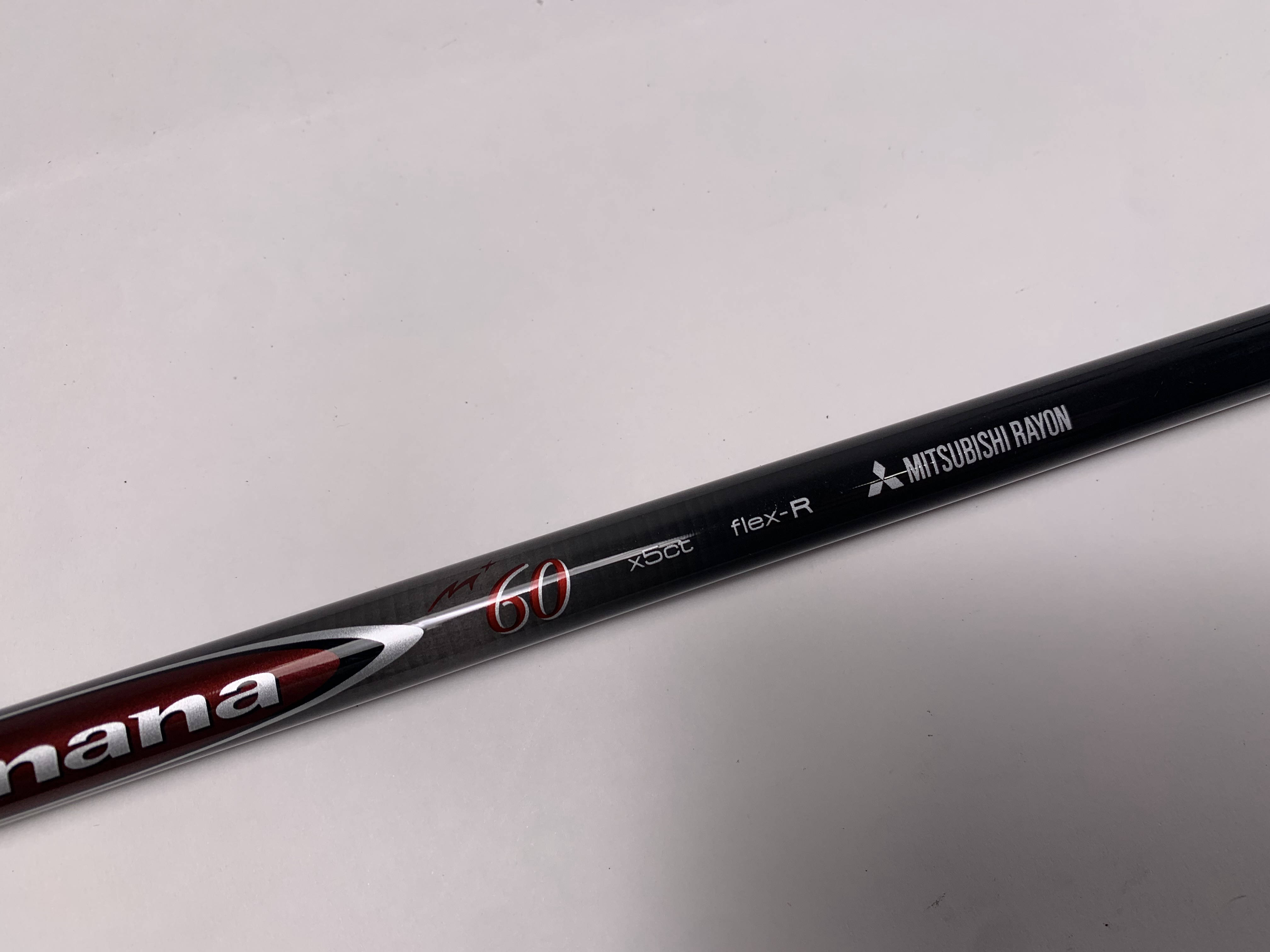 Mitsubishi Rayon Diamana 60 x5ct 60g Regular Graphite FW Shaft