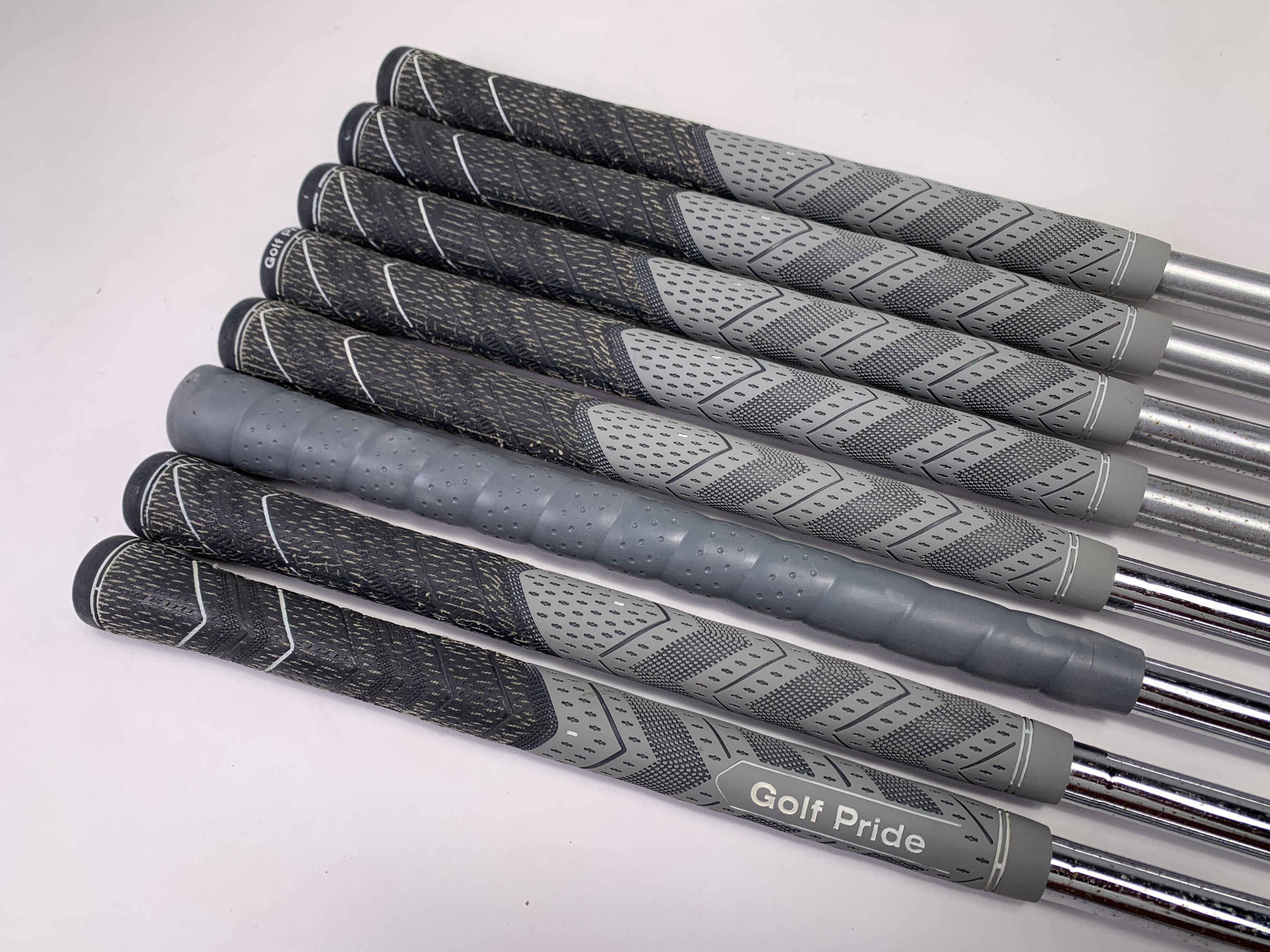 Mizuno MP-18 SC/ Fli Hi Combo Iron Set 3-PW KBS Tour 120 Stiff