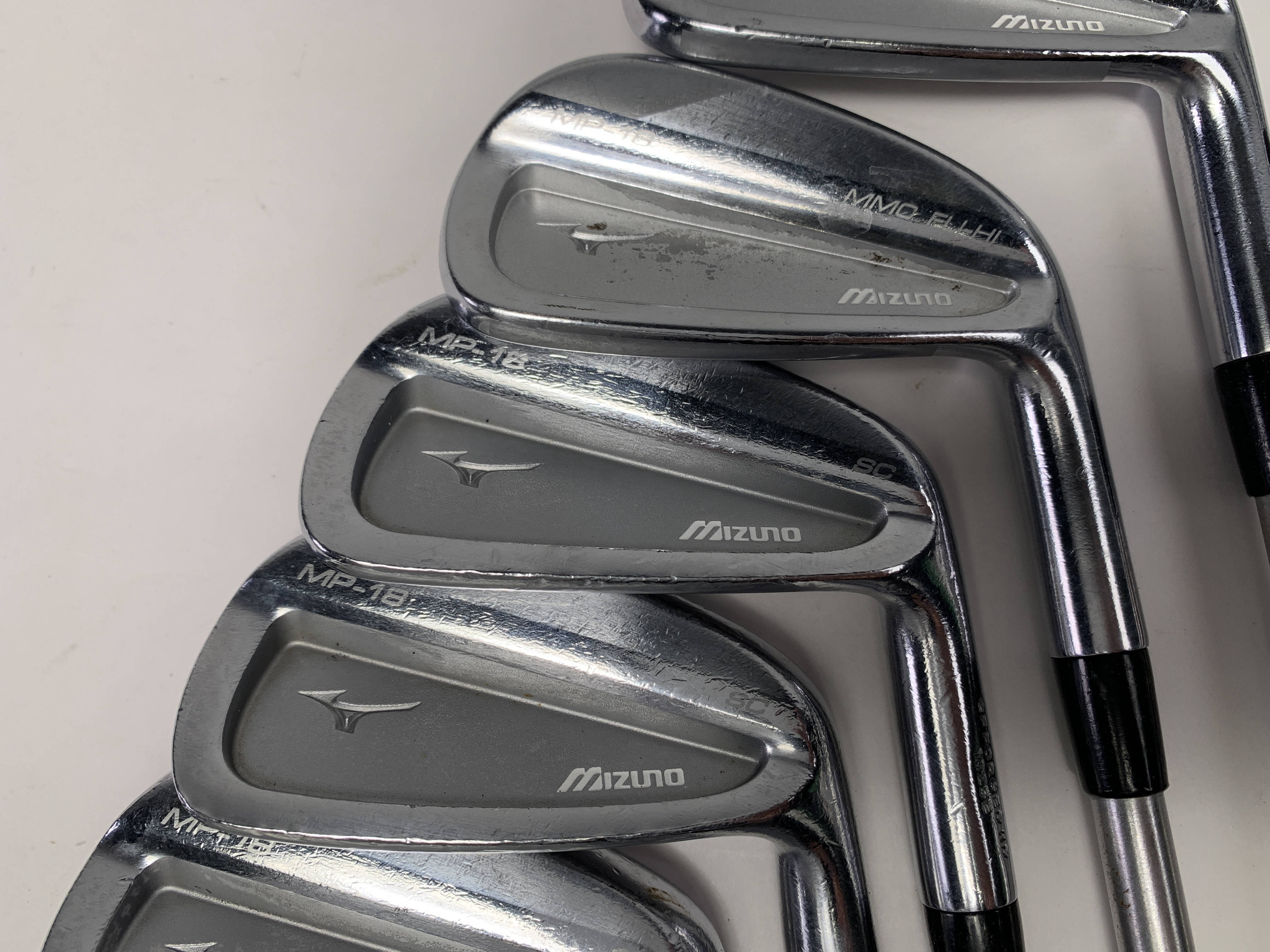 Driving Range Mizuno Mp 18sc Mizuno MP-18 MCC Fli-Hi Iron Stiff  display picture 1