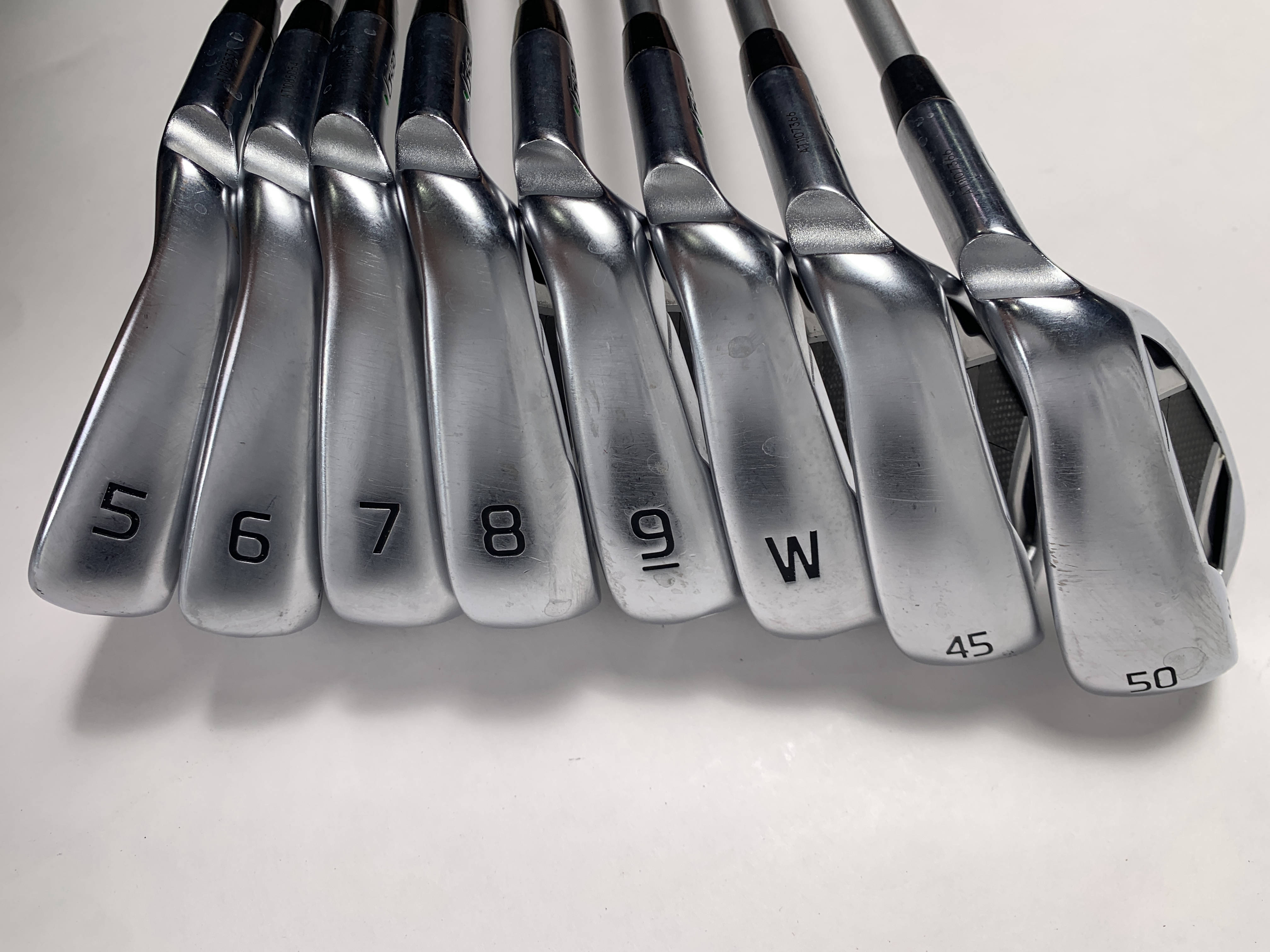 Ping G430 Iron Set 5-PW+AW+GW Green Dot 2* Up Alta Quick 45g