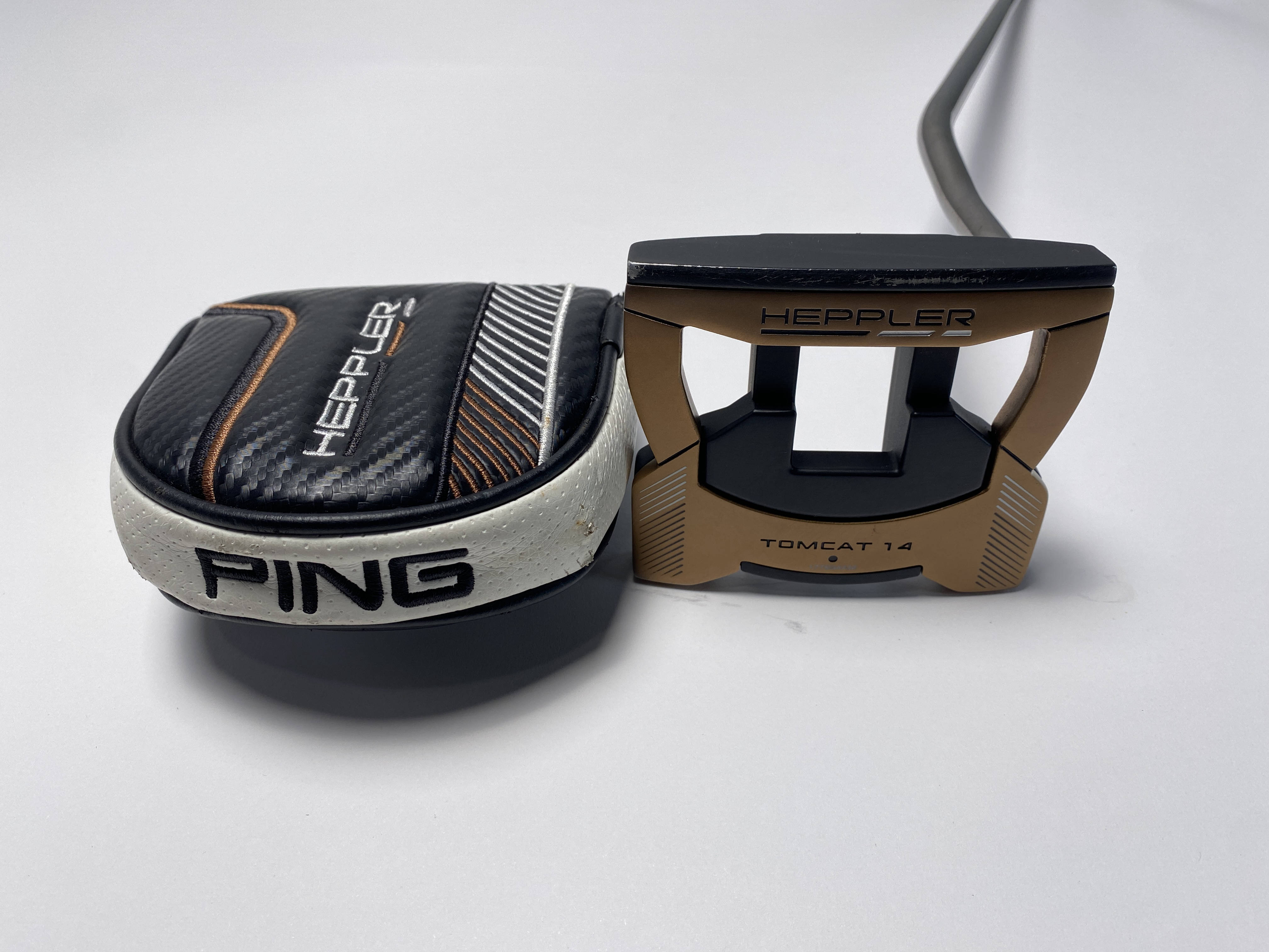 PING HEPPLER TOMCAT 14 パター ゴールド/ブラック HEPPLER TOMCAT 14 ゴールド ブラック パター HEPPLER TOMCAT 14