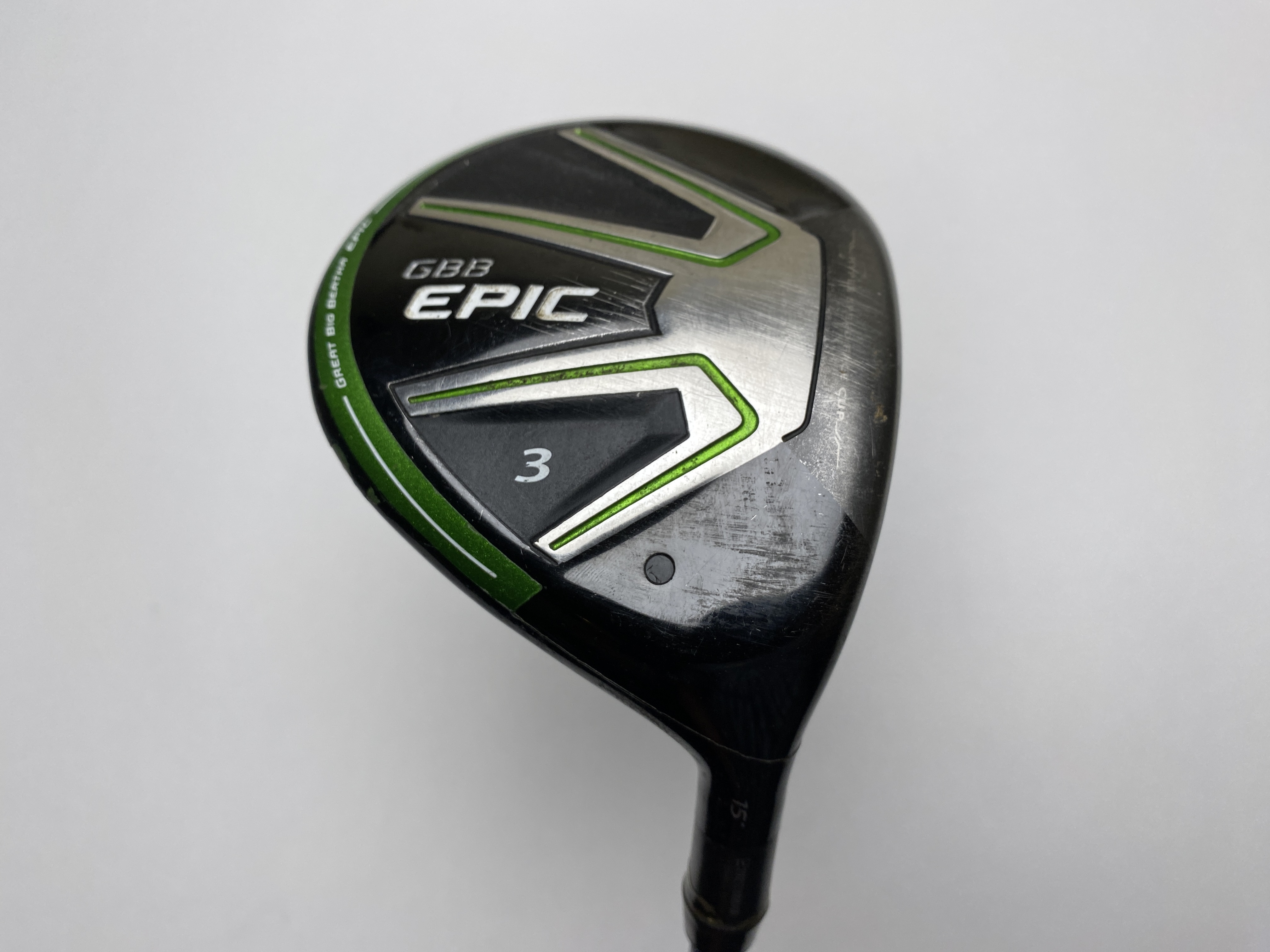 Callaway キャディバッグ GBB EPIC ODYSSEY 3点式 Callaway GBB Epic 3 Wood 15* Graphite Design Tour AD BB-6s Stiff