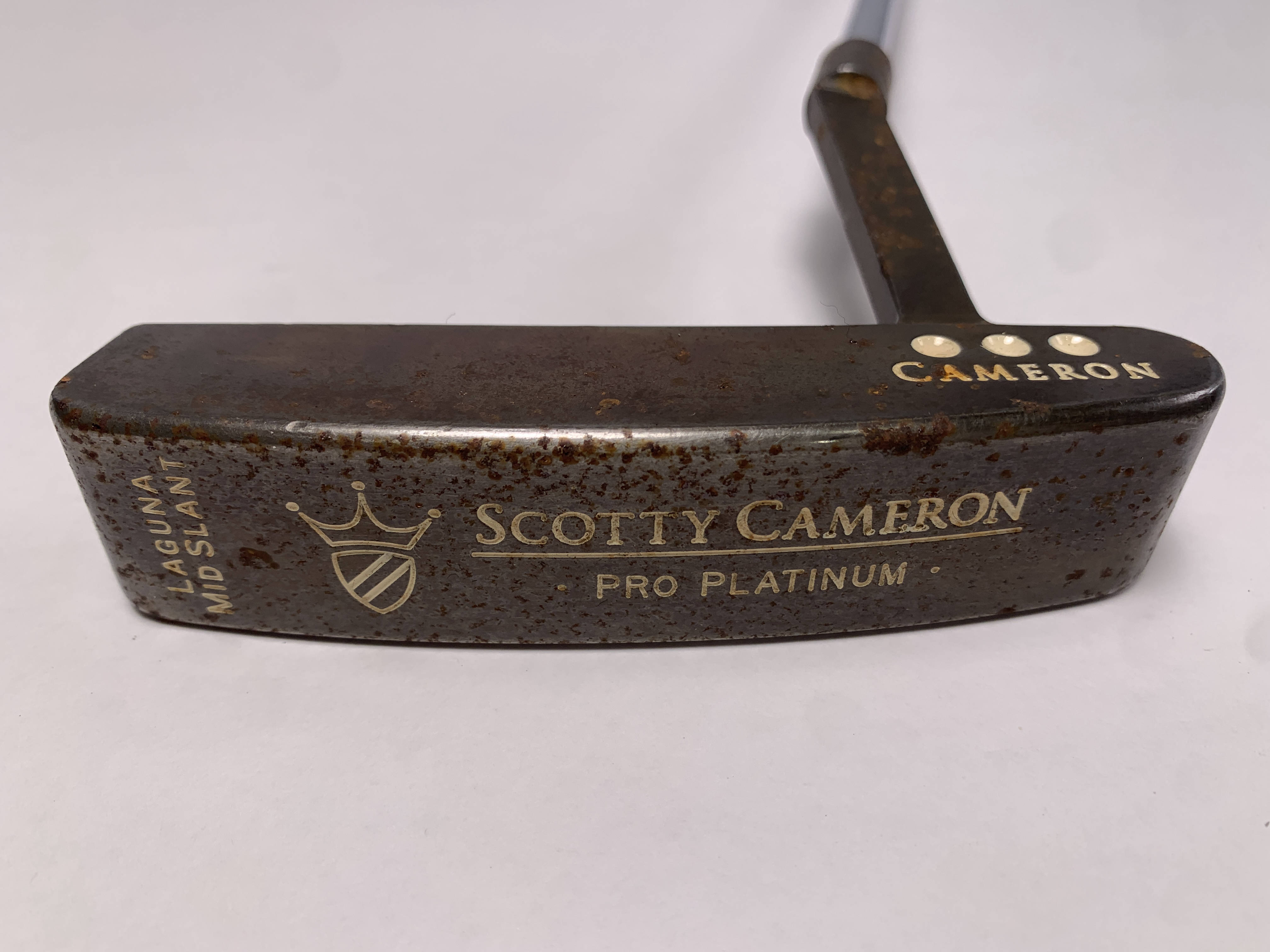Scotty Cameron Pro Platinum Laguna Mid Slant Putter 34