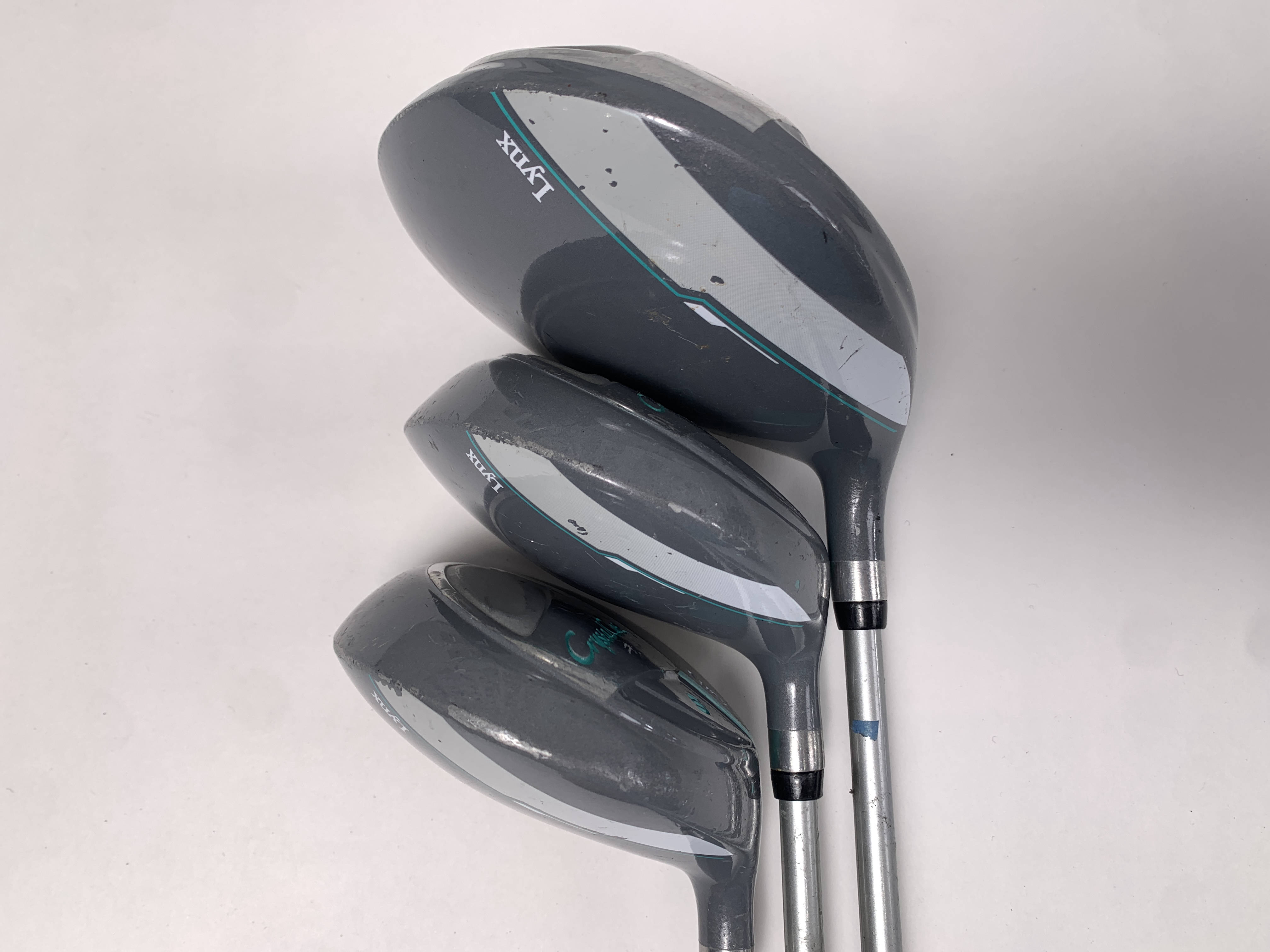Lynx Crystal Cat Wood Set Driver 3 5 15* 18* Crystal Cat Ladies RH