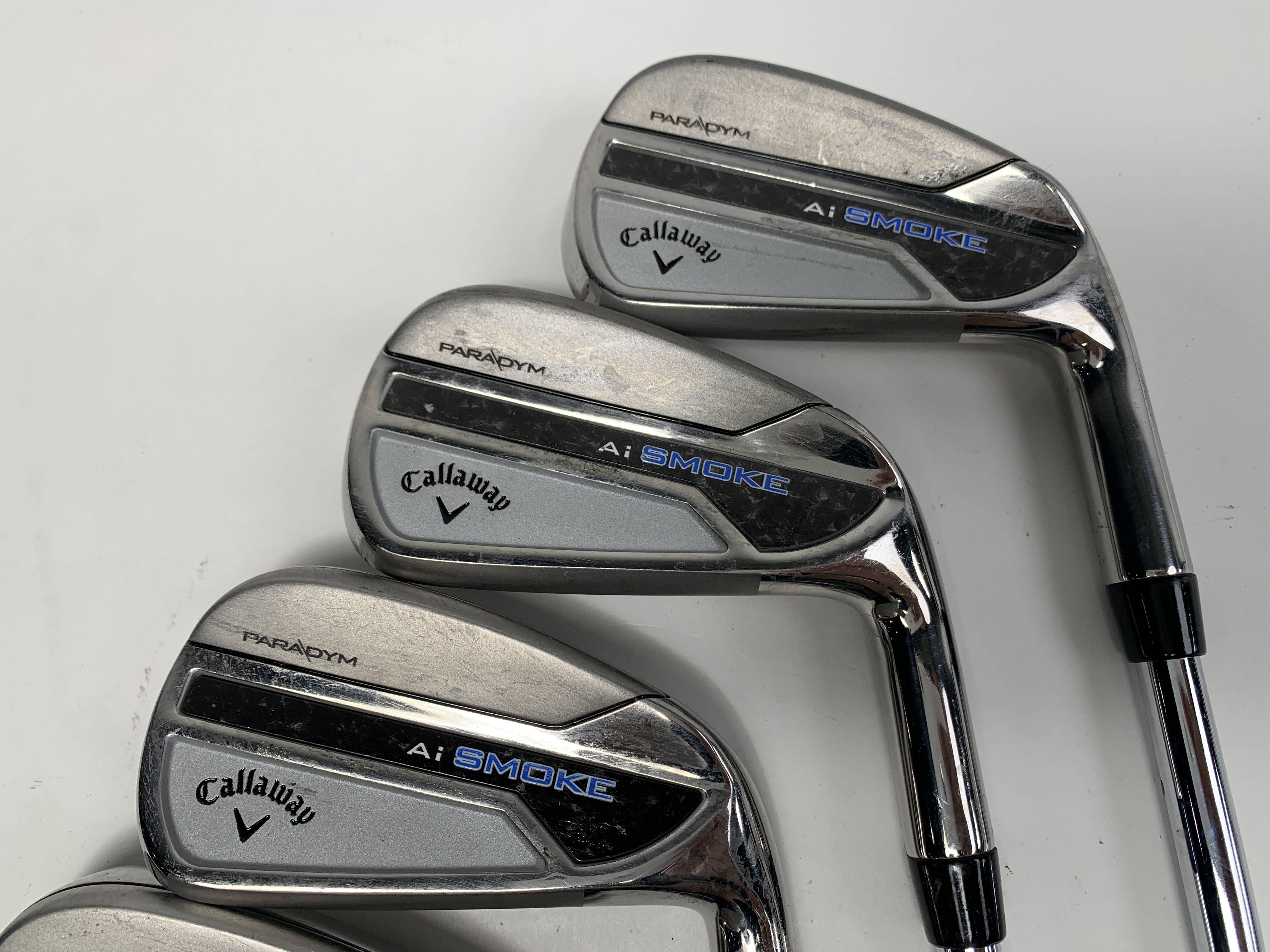 Callaway Paradym Ai Smoke Iron Set 4-PW True Temper Elevate MPH