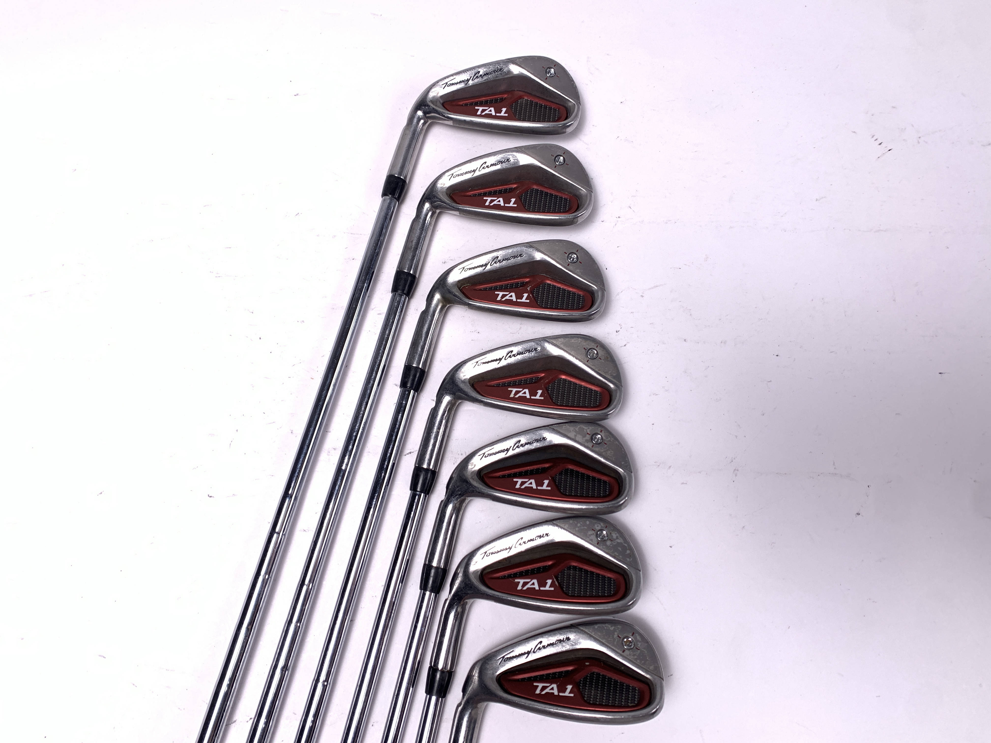 Tommy Armour TA1 Iron Set 4-9+GW KBS Tour Regular Steel Mens