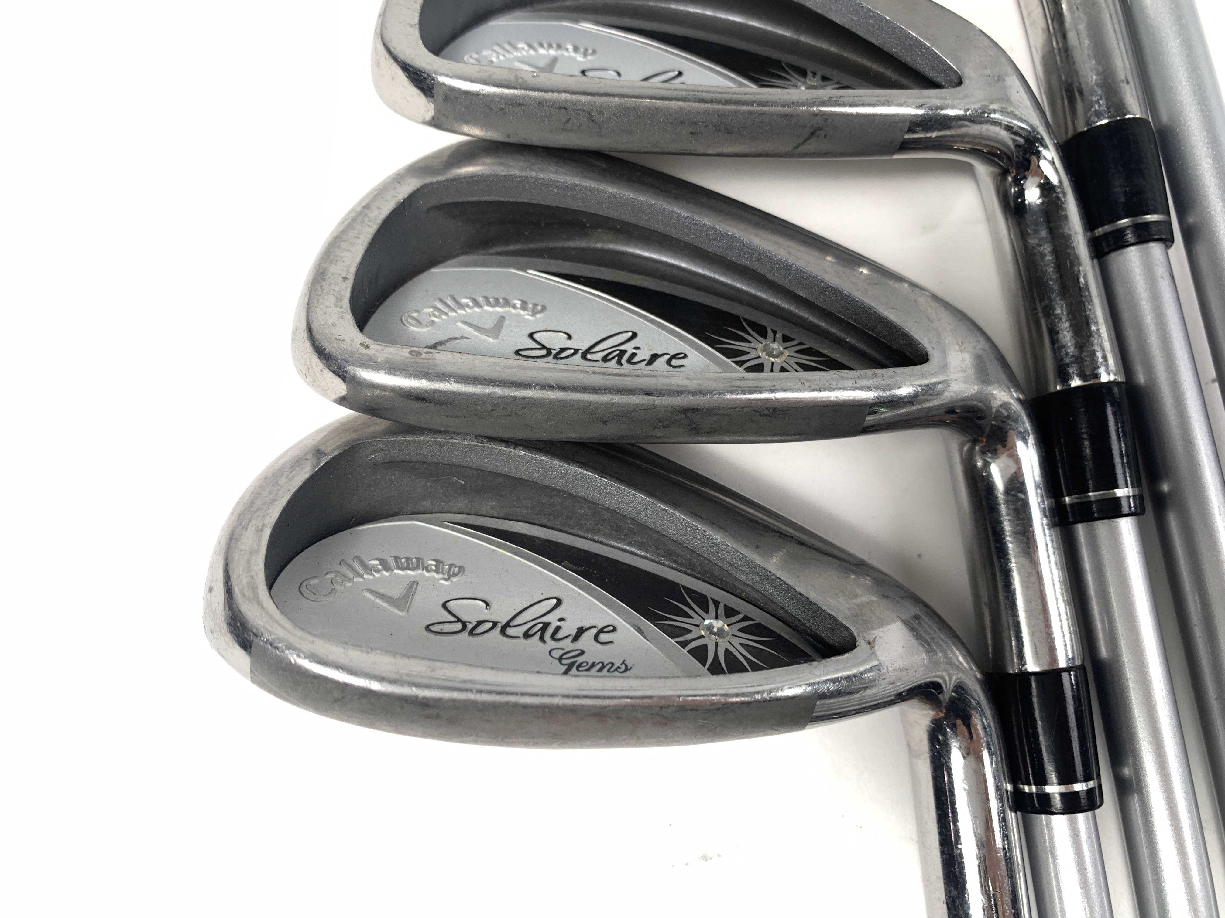 GOショップ　キャロウェイ Solaire アイアン 7〜SWセット Callaway Solaire Gems Iron Set 7-PW+SW 45g Ladies Graphite Womens