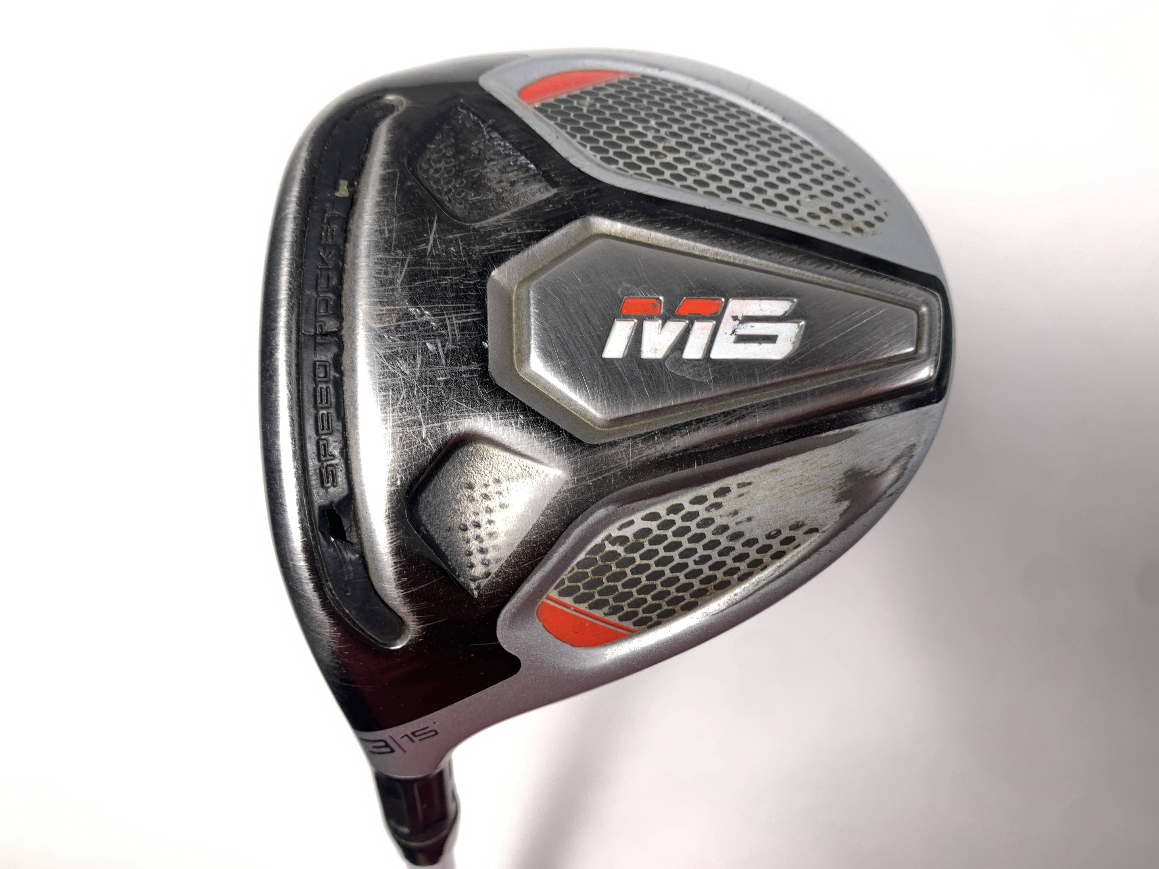 TaylorMade M6 3 Fairway Wood 15* Fujikura Atmos Stiff Graphite
