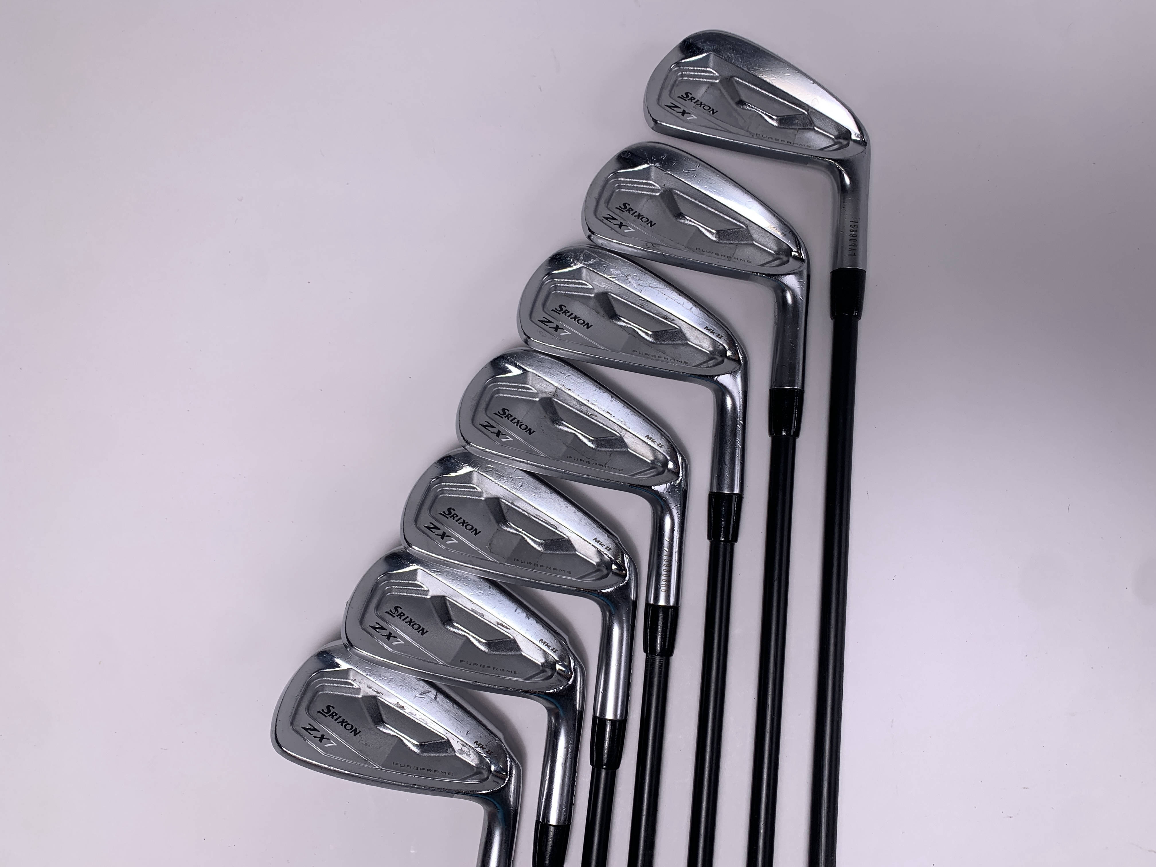 ラキドロ ジョンハン Srixon ZX7 MKII Iron Set 4-PW KBS PGI 60 60g Regular Graphite Mens