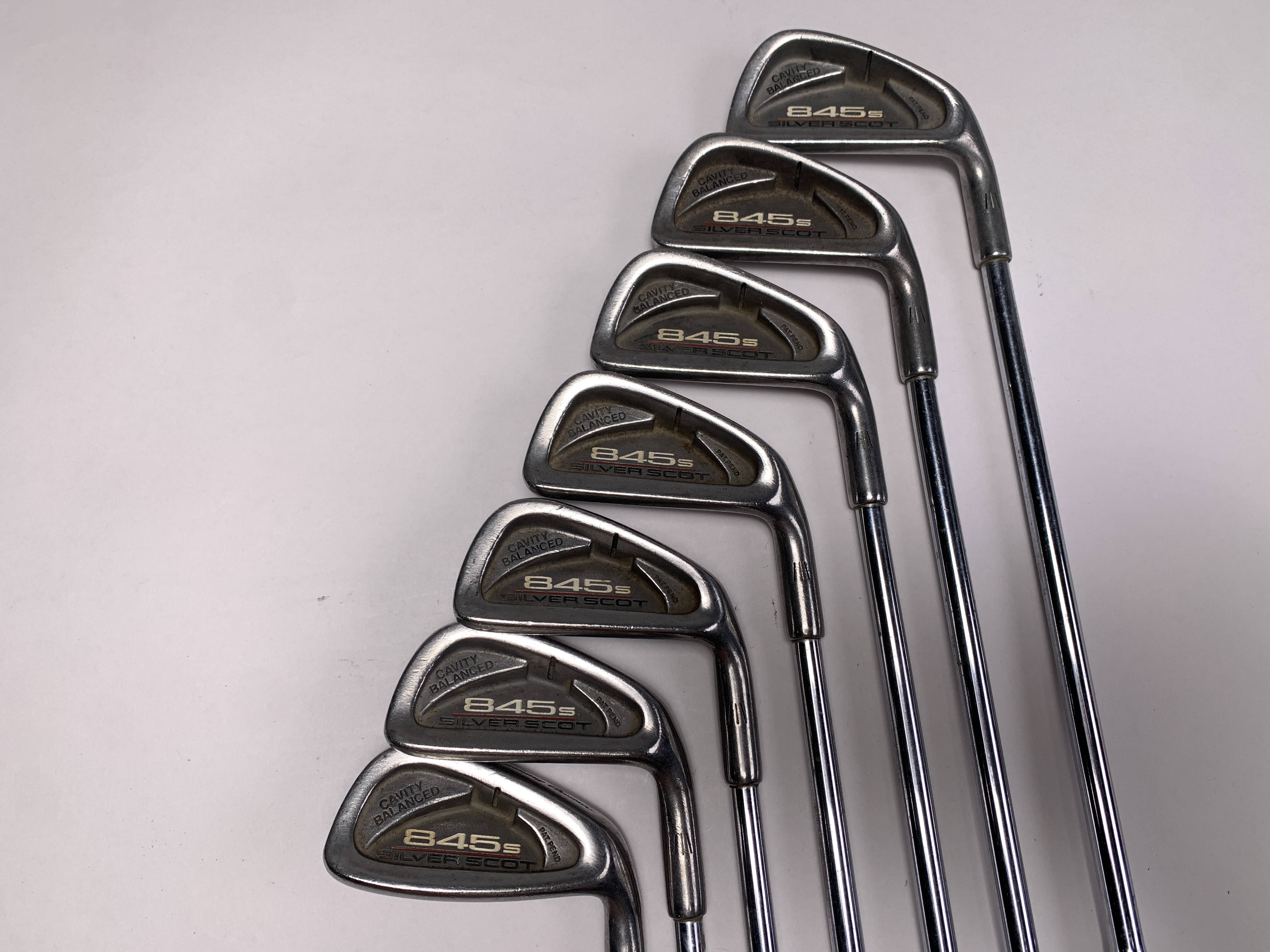 【 Armour Silver Scot 845S 13本 メンズ】 Tommy Armour 845S Silver Scot Iron Set 1-8 Tour Step Stiff