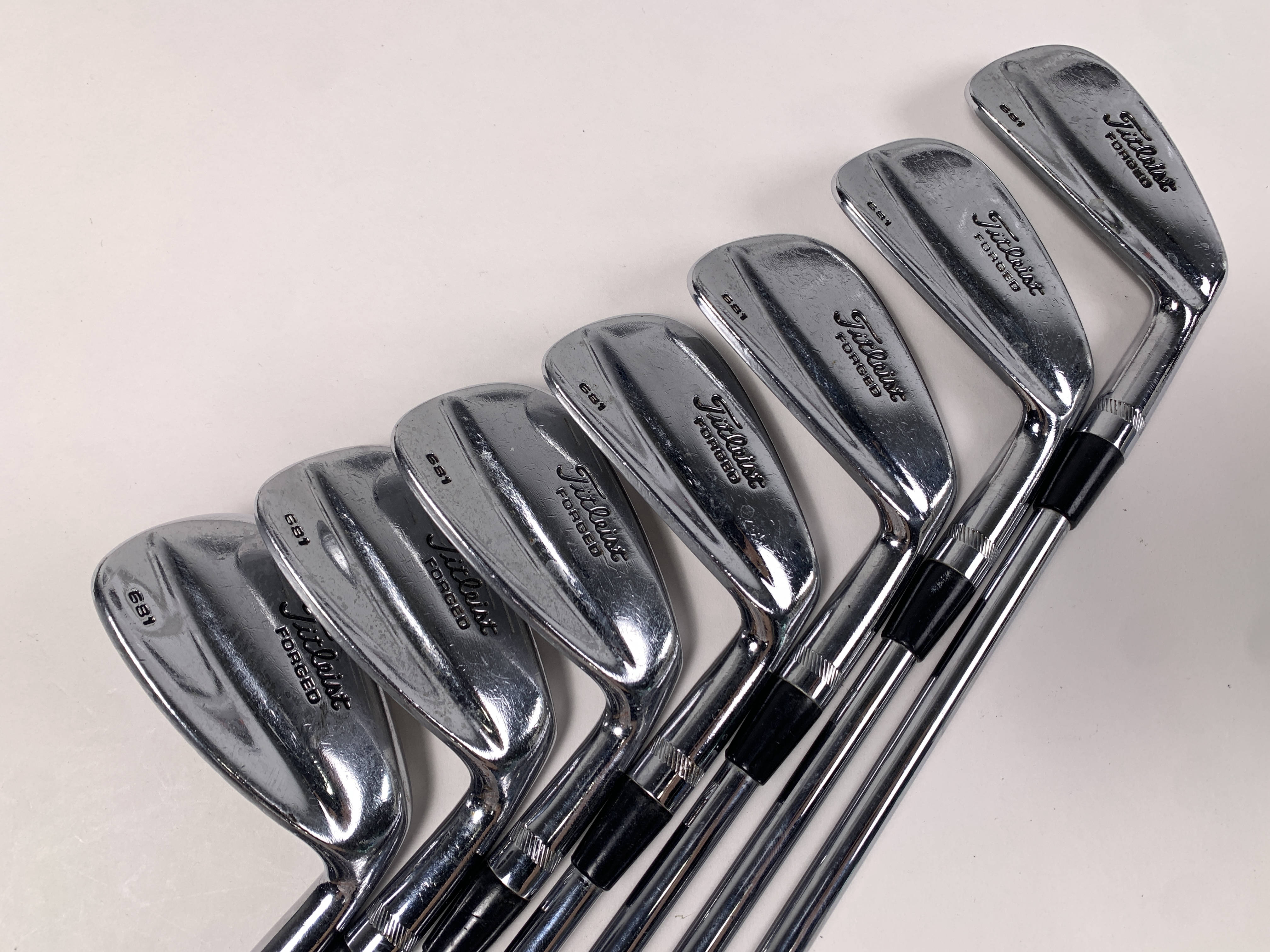 Titleist 681 Forged Iron Set 4-PW Rifle FCM 6.5 Extra Stiff RH | eBay
